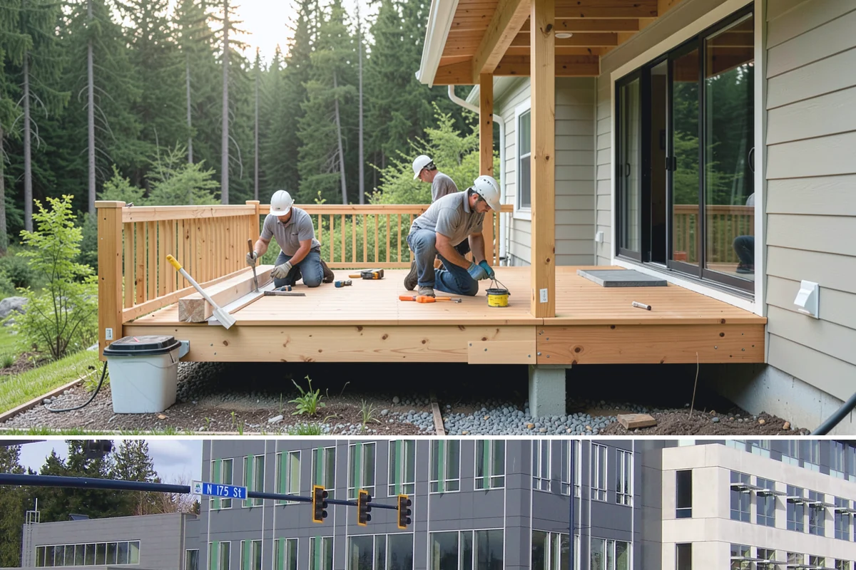 Basement Dehumidifier Installation in Shoreline, King County, WA - Installing in late spring or summer sets humidity control in place before the damp winter season pushes moisture levels up.