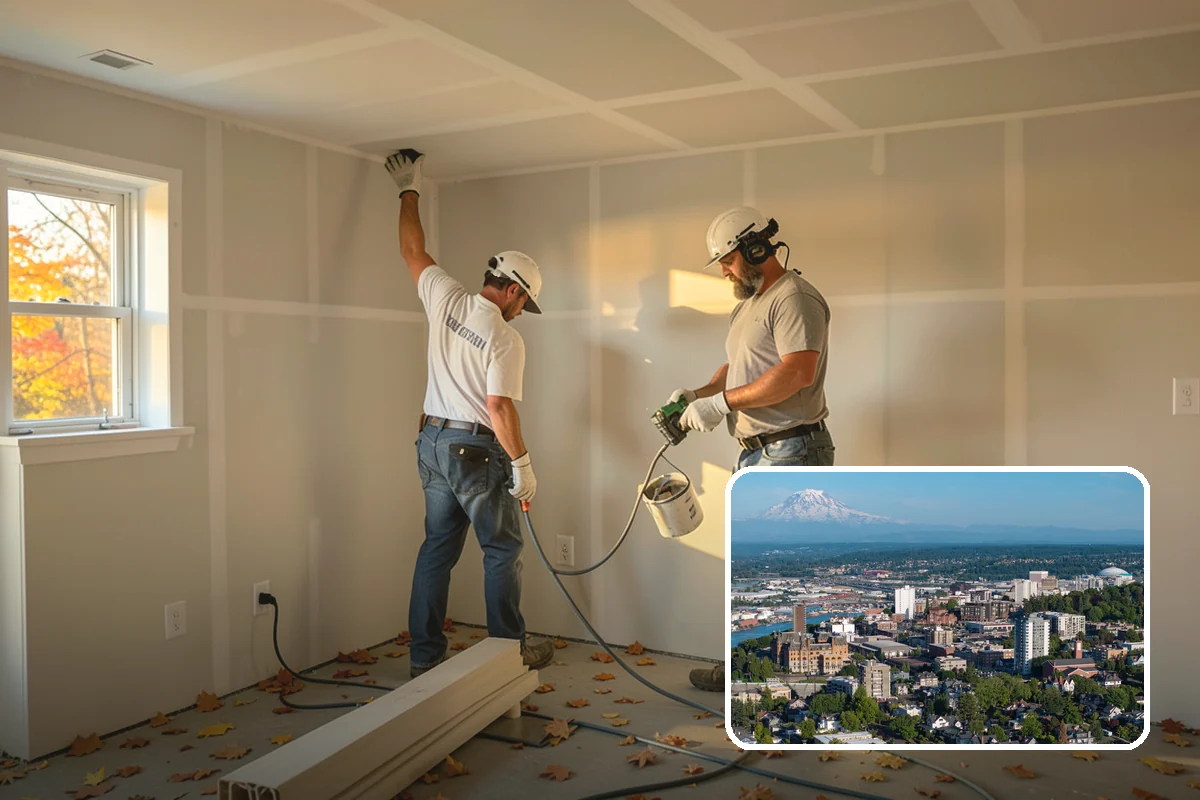 Basement Dehumidifier Installation in Tacoma, Pierce County, WA - Maintains healthy humidity that discourages mold growth