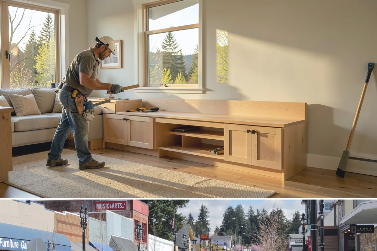 Basement Drywall in Bothell, King County, WA - Drywall work is interior and proceeds reliably through any season.