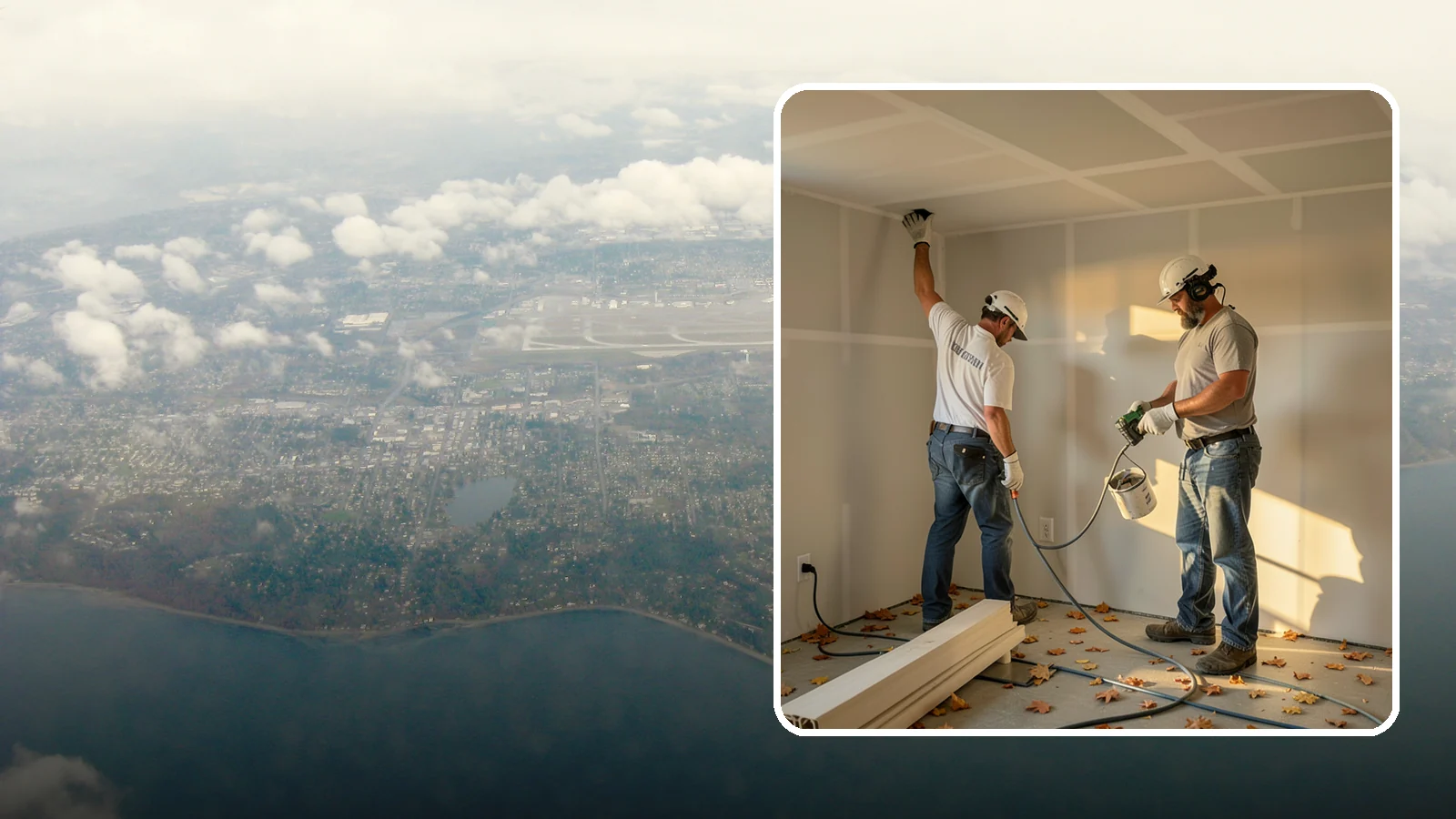 Basement Drywall in Burien, King County, WA - Basement drywall hangs, finishes, and preps below-grade walls and ceilings for a clean, painted surface.