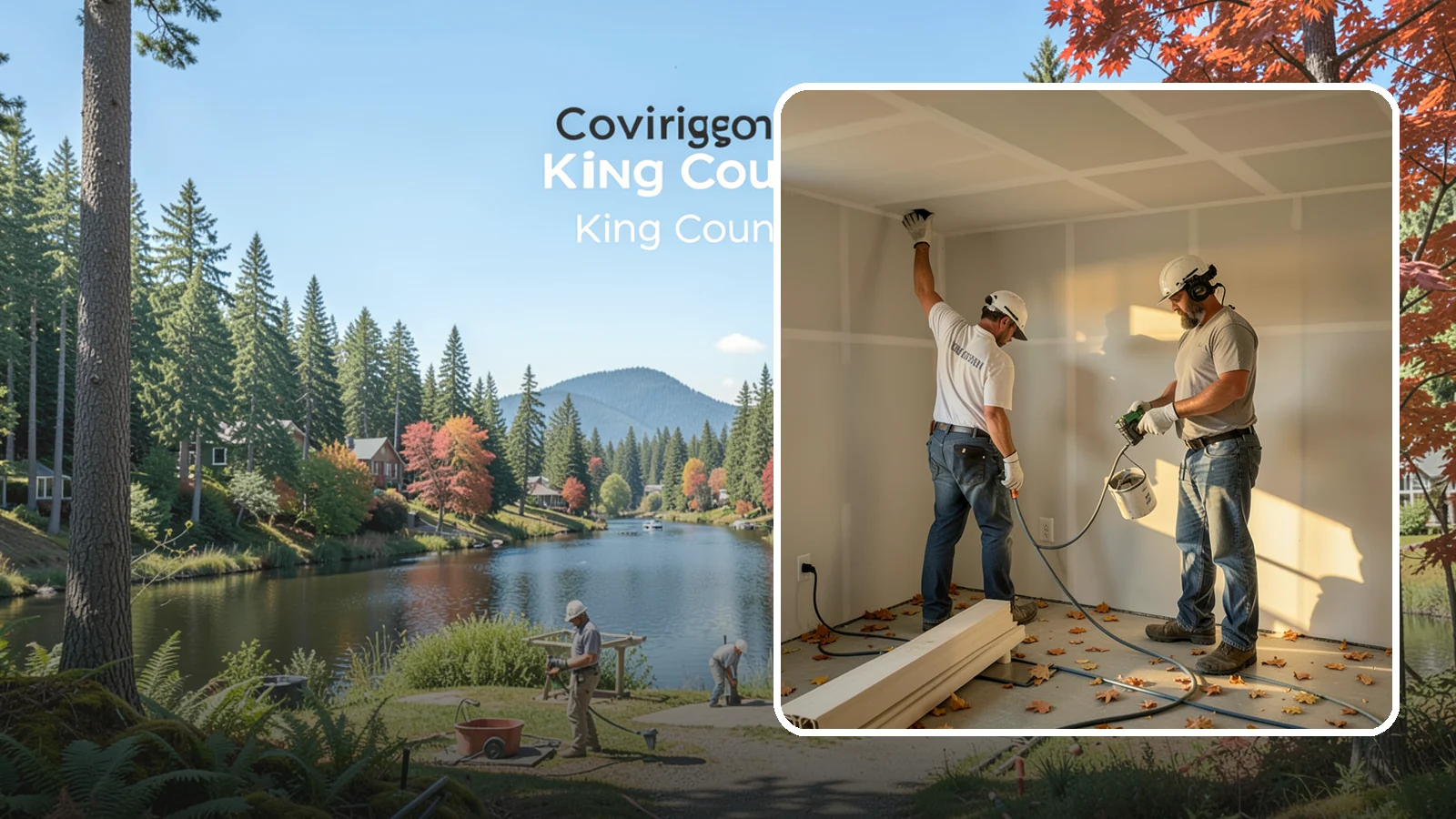 Basement Drywall in Covington, King County, WA - Basement drywall hangs, finishes, and preps below-grade walls and ceilings for a clean, painted surface.