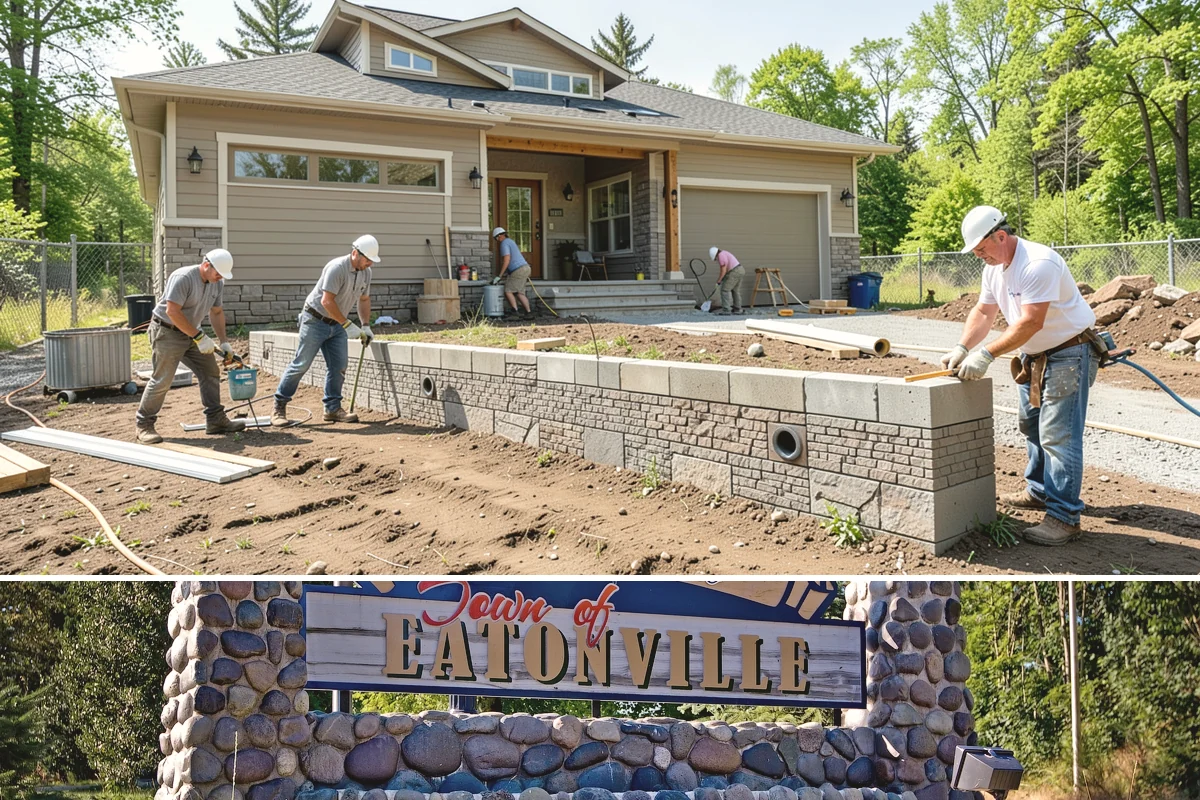 Basement Drywall in Eatonville, Pierce County, WA - Drywall work is interior and proceeds reliably through any season.