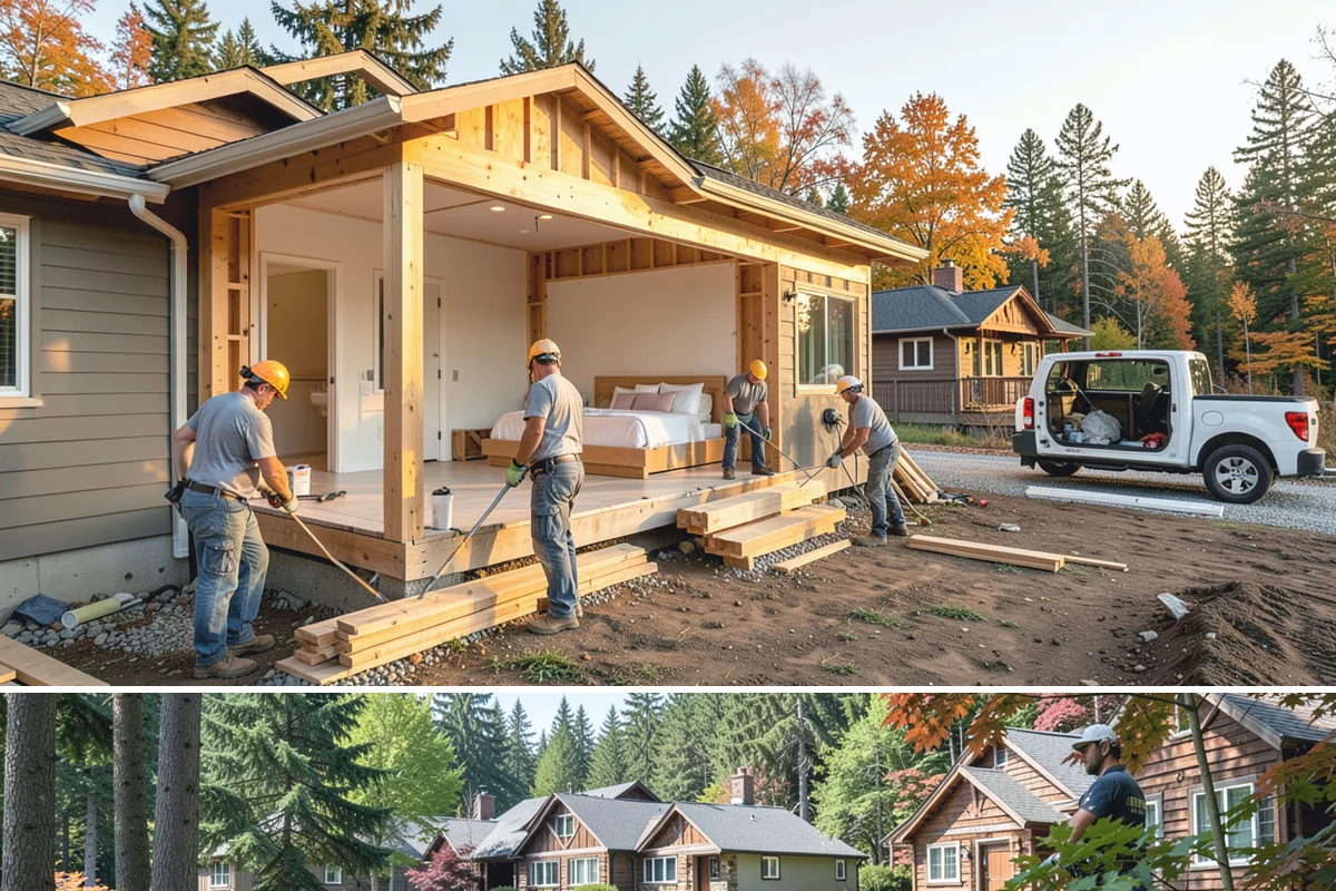 Basement Drywall in Edgewood, Pierce County, WA - Drywall work is interior and proceeds reliably through any season.