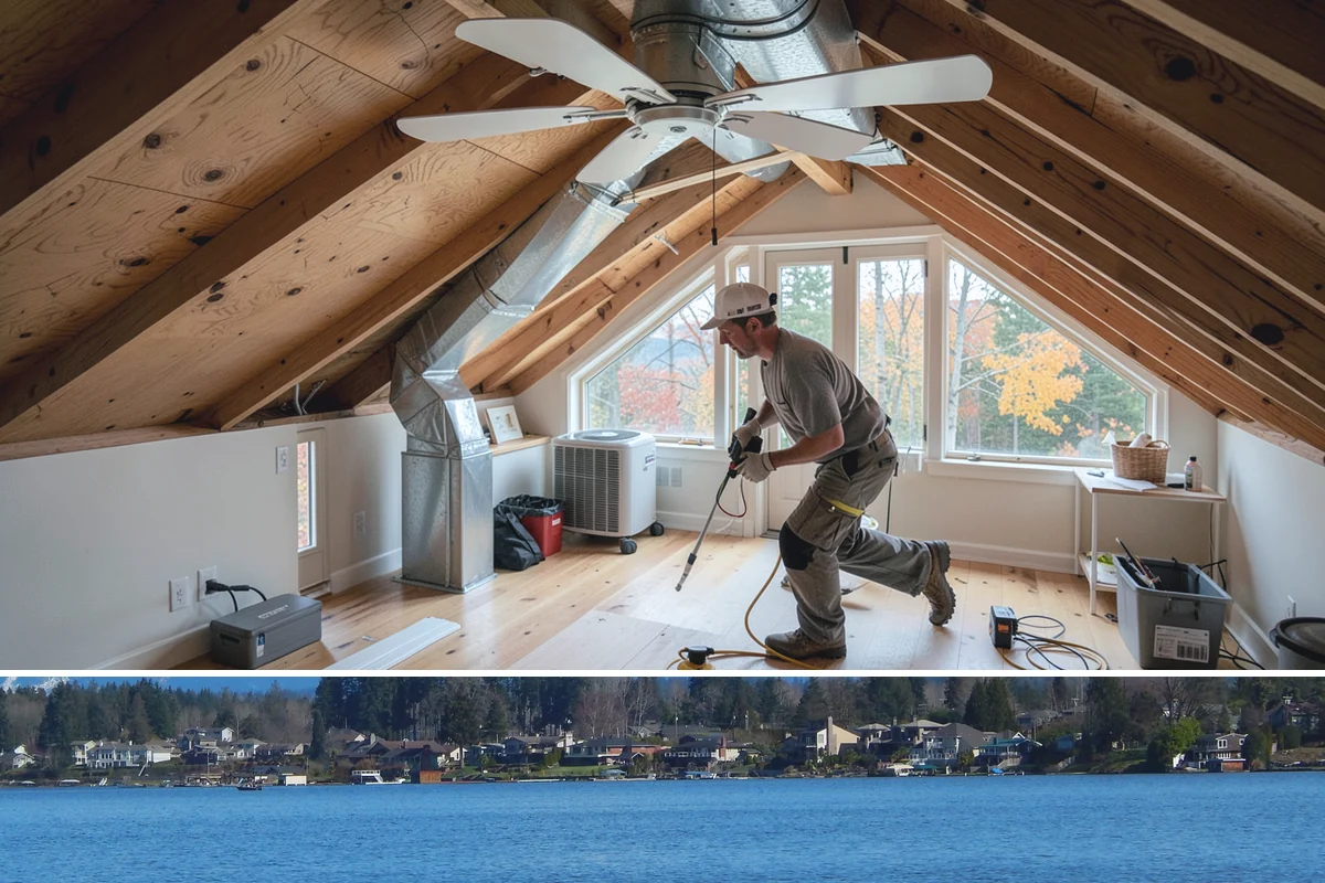 Basement Drywall in Lake Stevens, Snohomish County, WA - Drywall work is interior and proceeds reliably through any season.