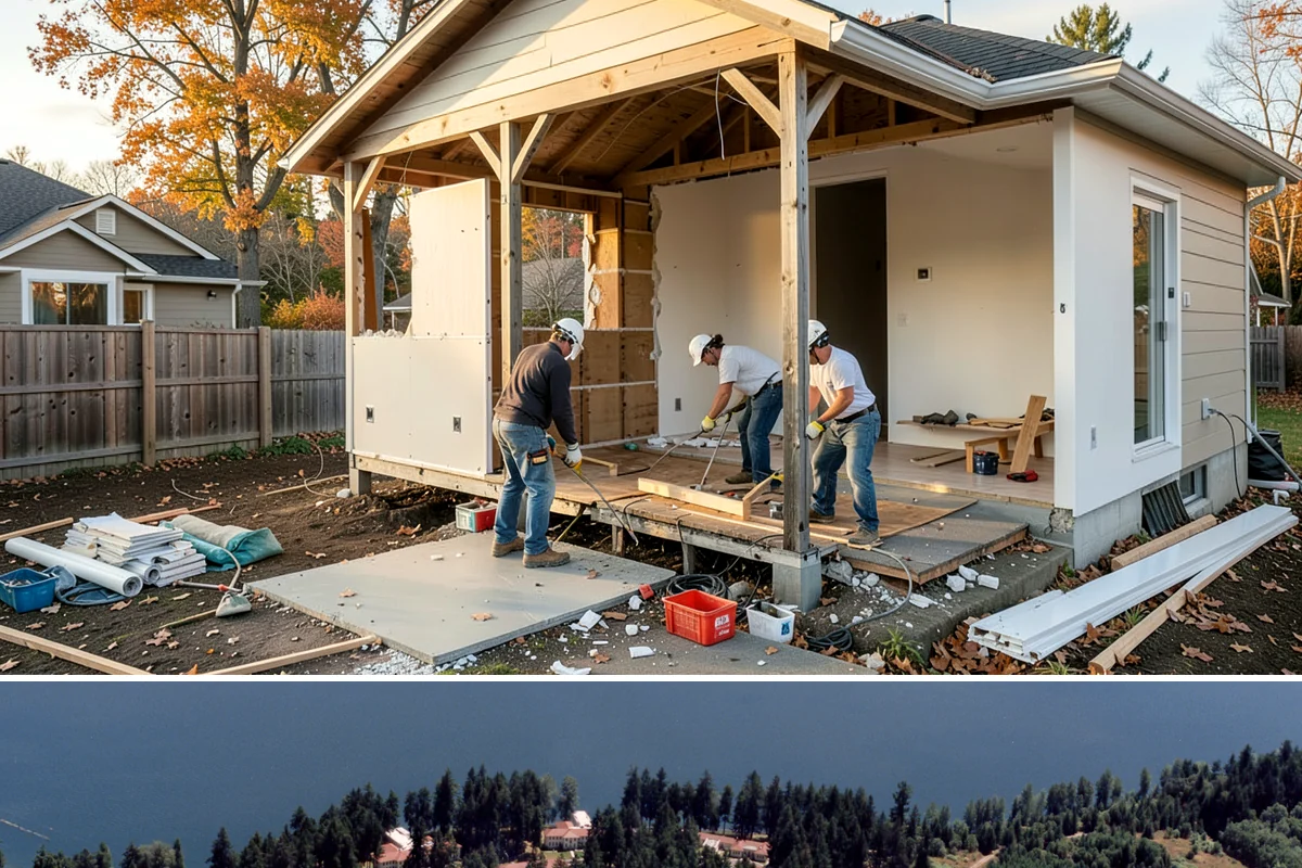 Basement Drywall in Lakewood, Pierce County, WA - Drywall work is interior and proceeds reliably through any season.