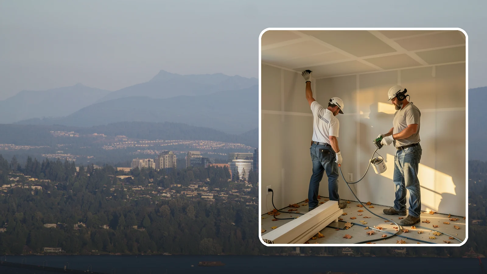 Basement Drywall in Medina, King County, WA - Basement drywall hangs, finishes, and preps below-grade walls and ceilings for a clean, painted surface.