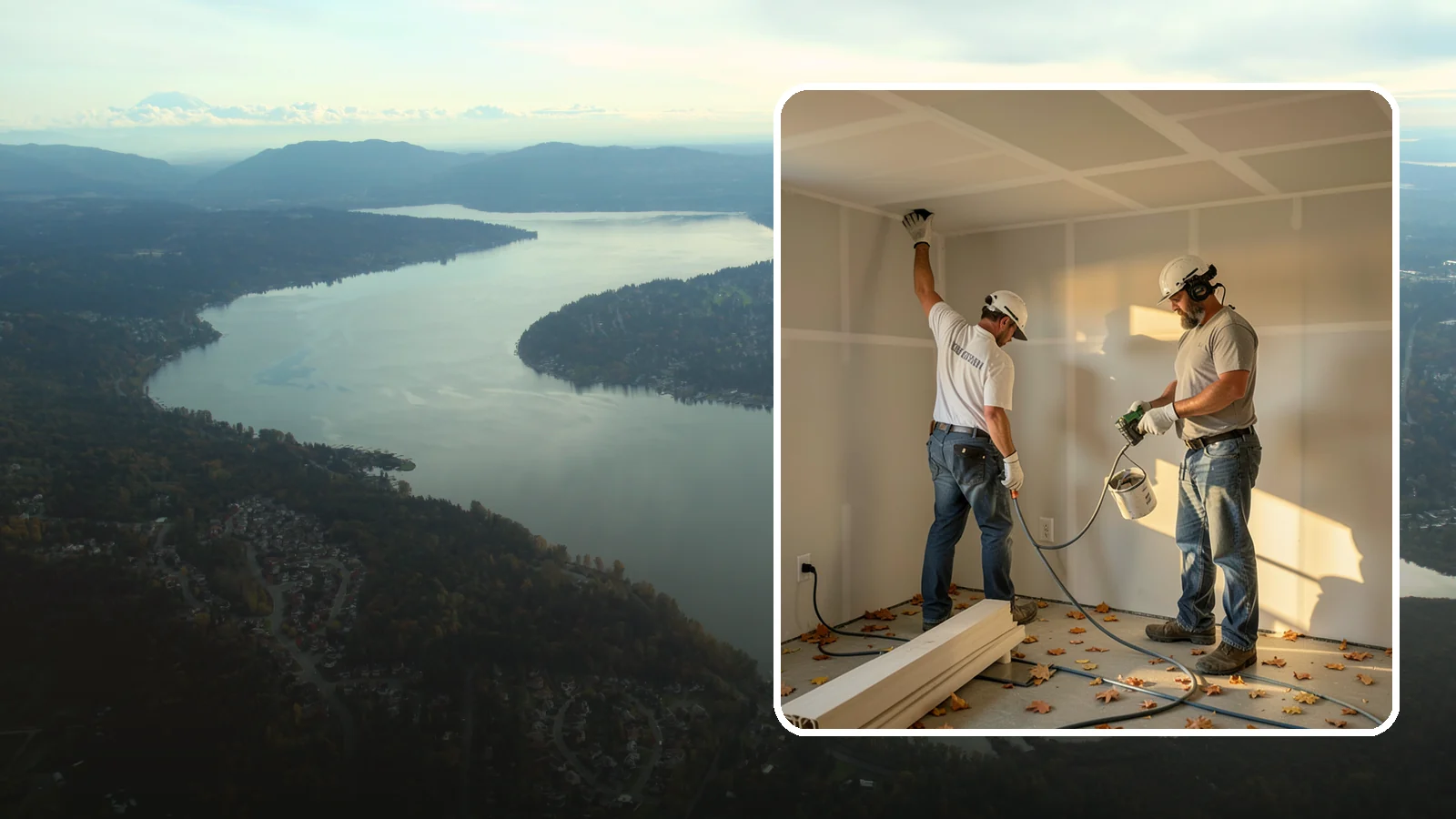 Basement Drywall in Sammamish, King County, WA - Basement drywall hangs, finishes, and preps below-grade walls and ceilings for a clean, painted surface.