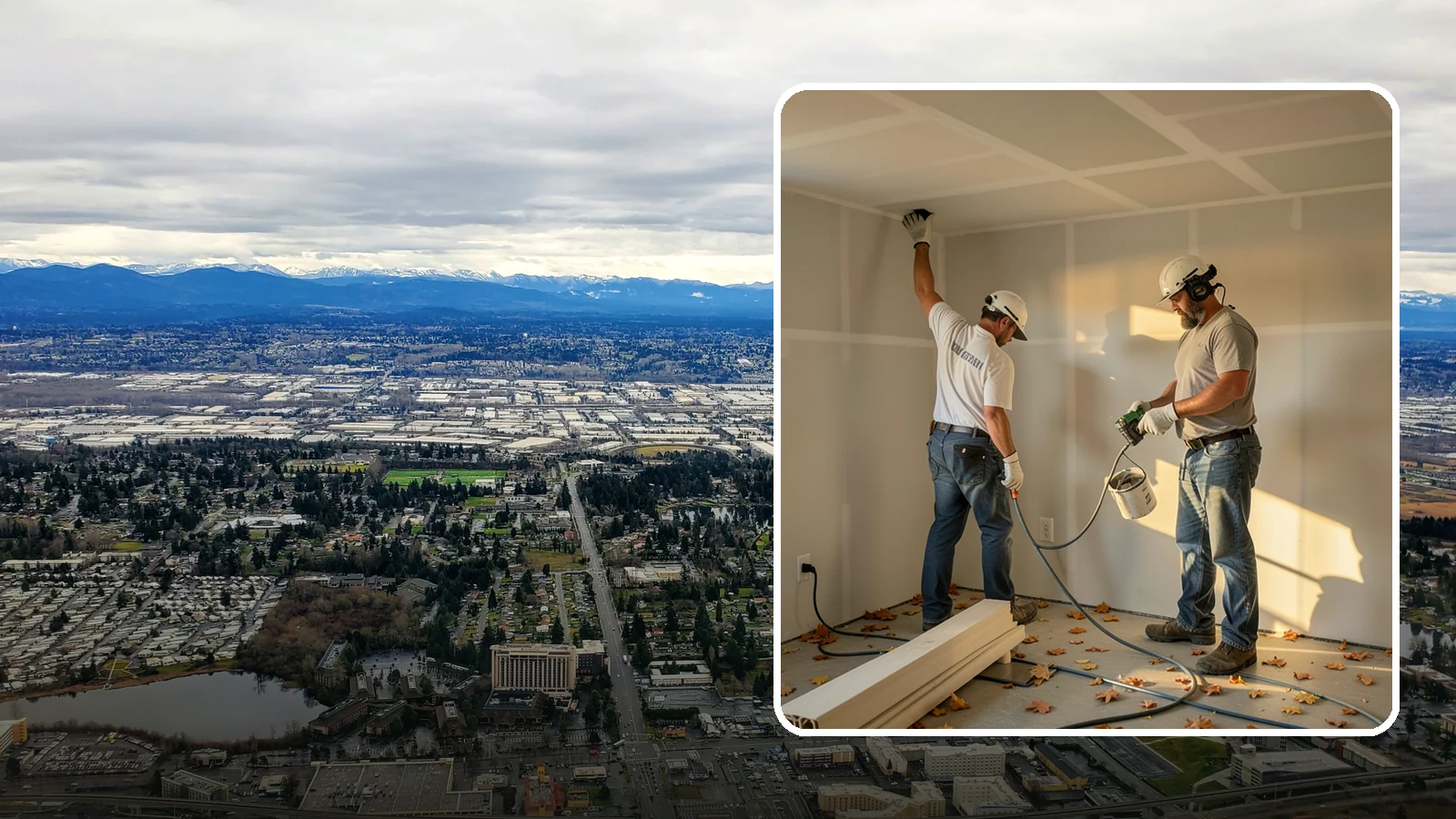 Basement Drywall in SeaTac, King County, WA - Basement drywall hangs, finishes, and preps below-grade walls and ceilings for a clean, painted surface.