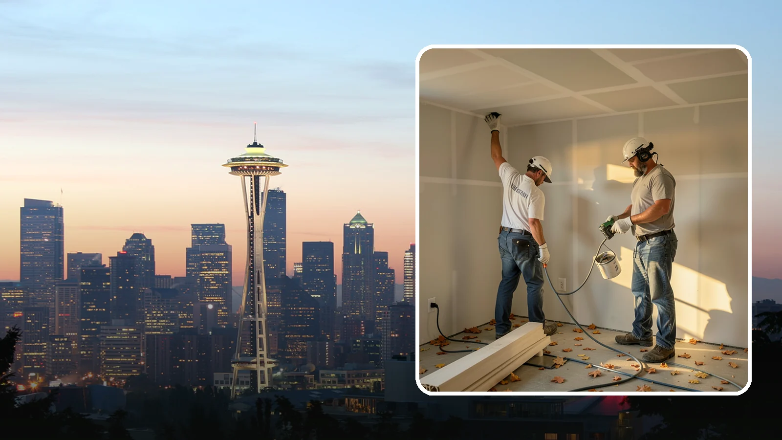 Basement Drywall in Seattle, King County, WA - Basement drywall hangs, finishes, and preps below-grade walls and ceilings for a clean, painted surface.