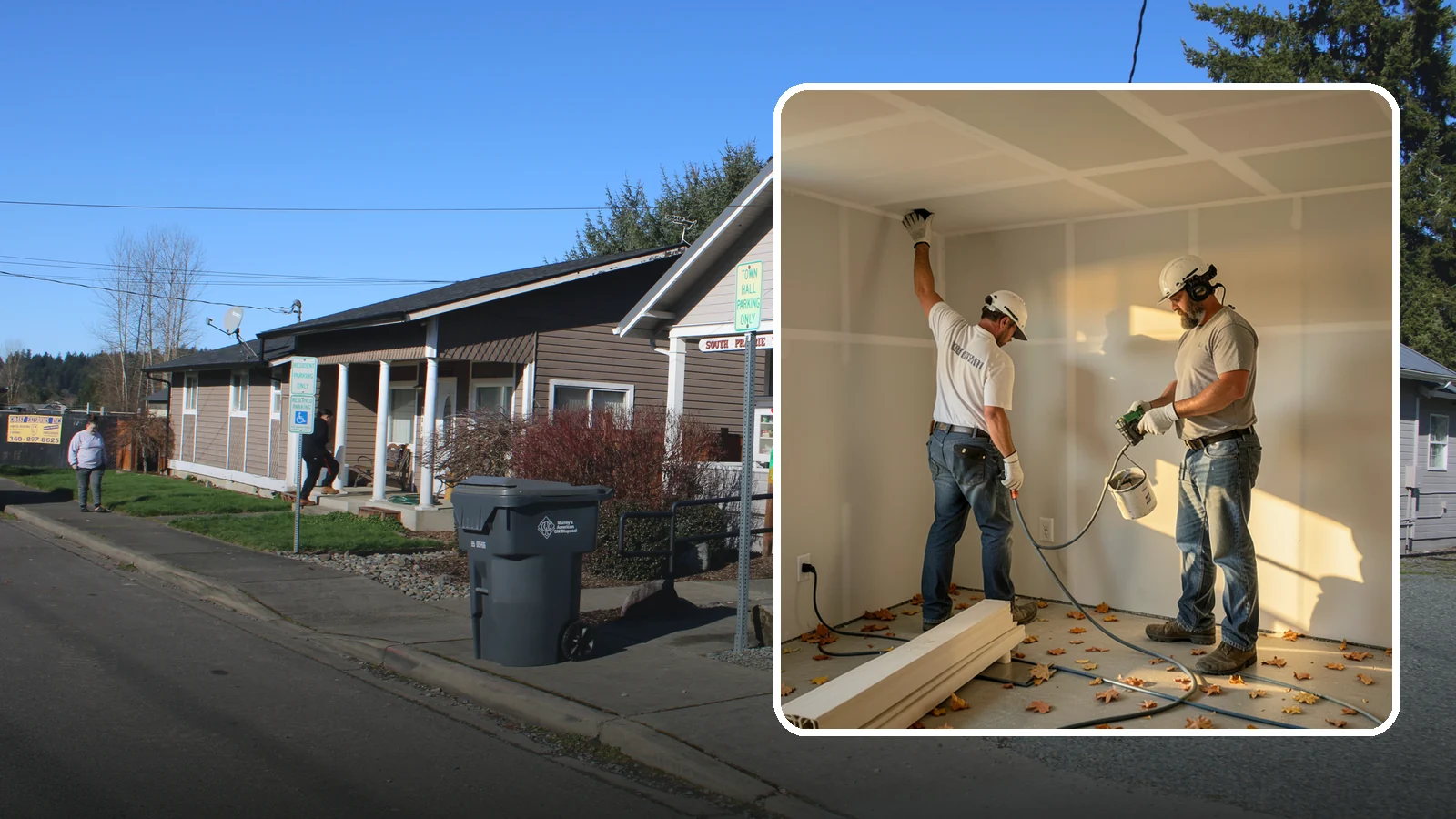 Basement Drywall in South Prairie, Pierce County, WA - Basement drywall hangs, finishes, and preps below-grade walls and ceilings for a clean, painted surface.