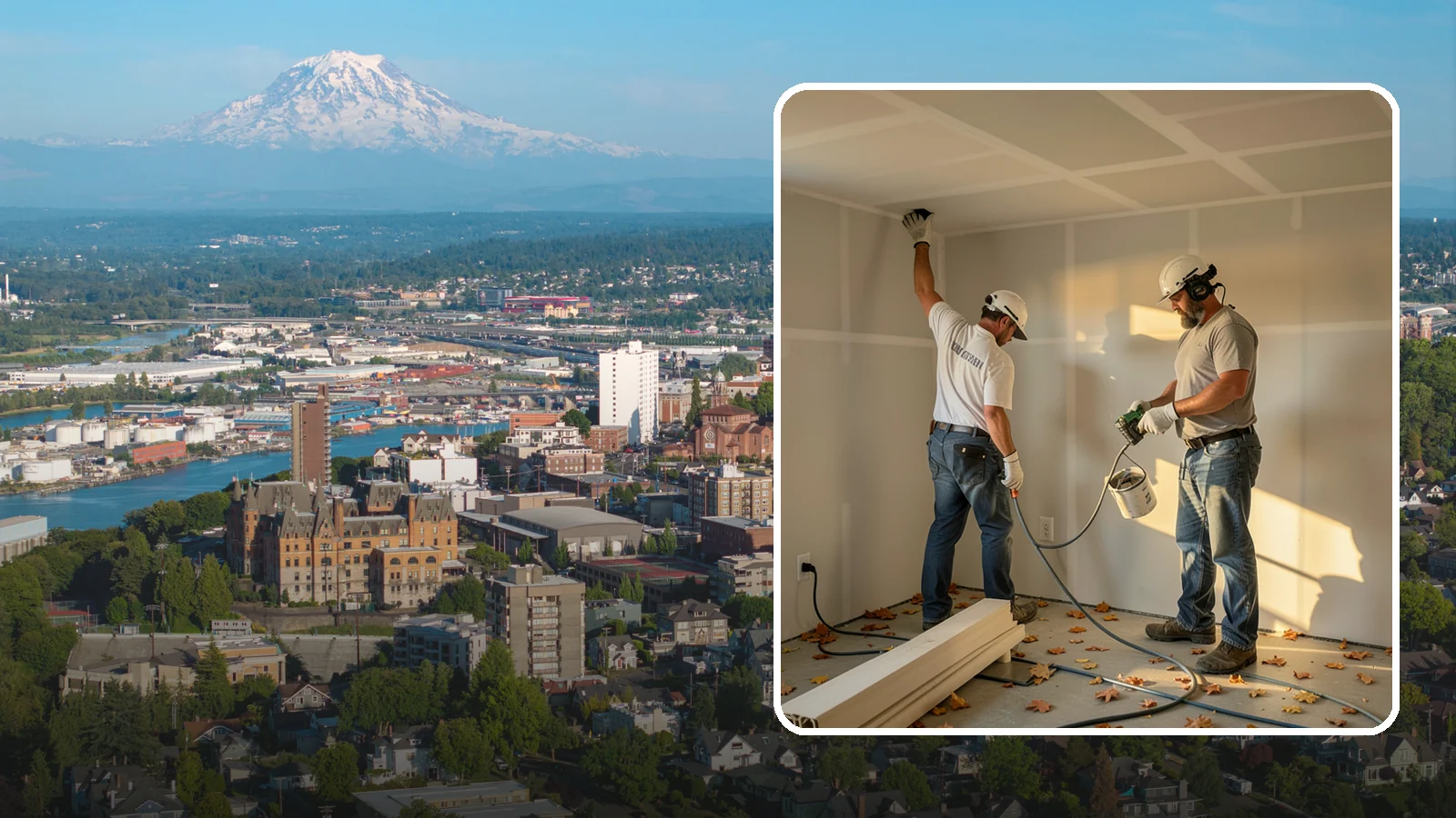 Basement Drywall in Tacoma, Pierce County, WA - Basement drywall hangs, finishes, and preps below-grade walls and ceilings for a clean, painted surface.