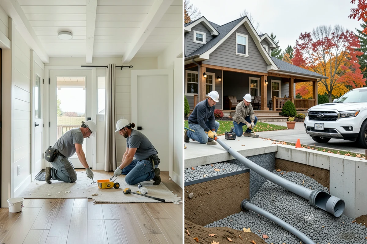 Basement Egress Window in Arlington, Snohomish County, WA - Locate and size the egress opening