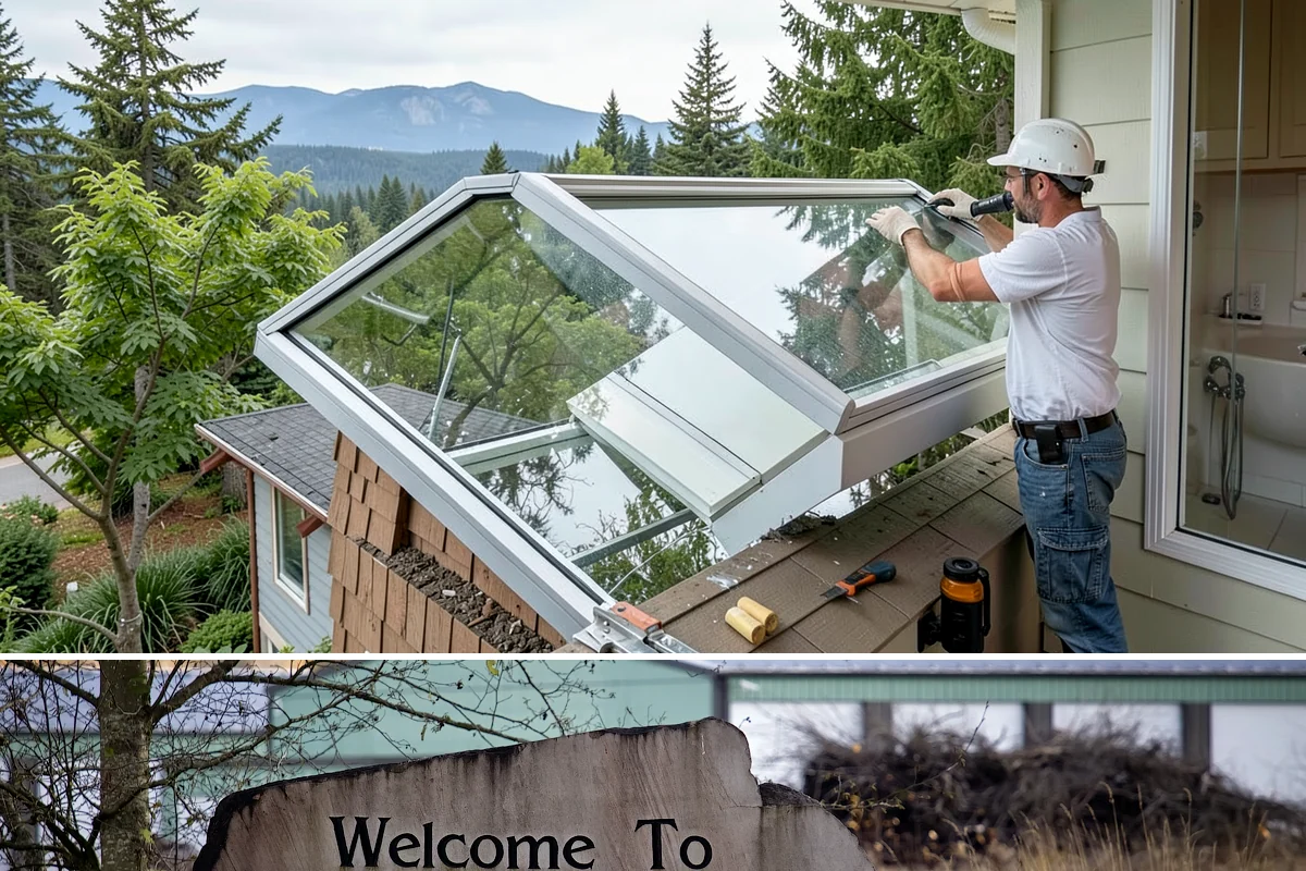 Basement Egress Window in Buckley, Pierce County, WA - We schedule the excavation and foundation cut during drier weather to keep the opening protected.