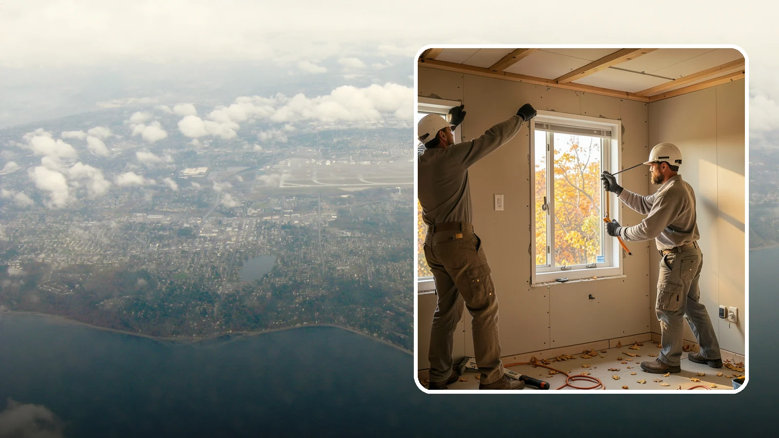 Basement Egress Window in Burien, King County, WA - A basement egress window installation adds a code-required emergency exit and daylight to below-grade rooms.