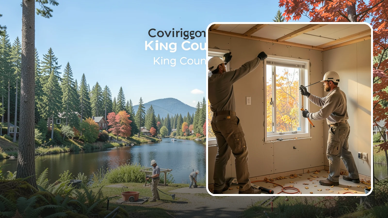 Basement Egress Window in Covington, King County, WA - A basement egress window installation adds a code-required emergency exit and daylight to below-grade rooms.