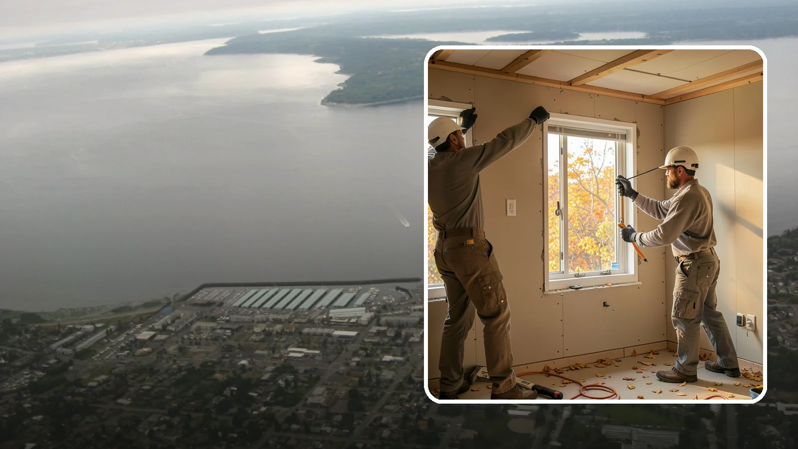 Basement Egress Window in Des Moines, King County, WA - A basement egress window installation adds a code-required emergency exit and daylight to below-grade rooms.