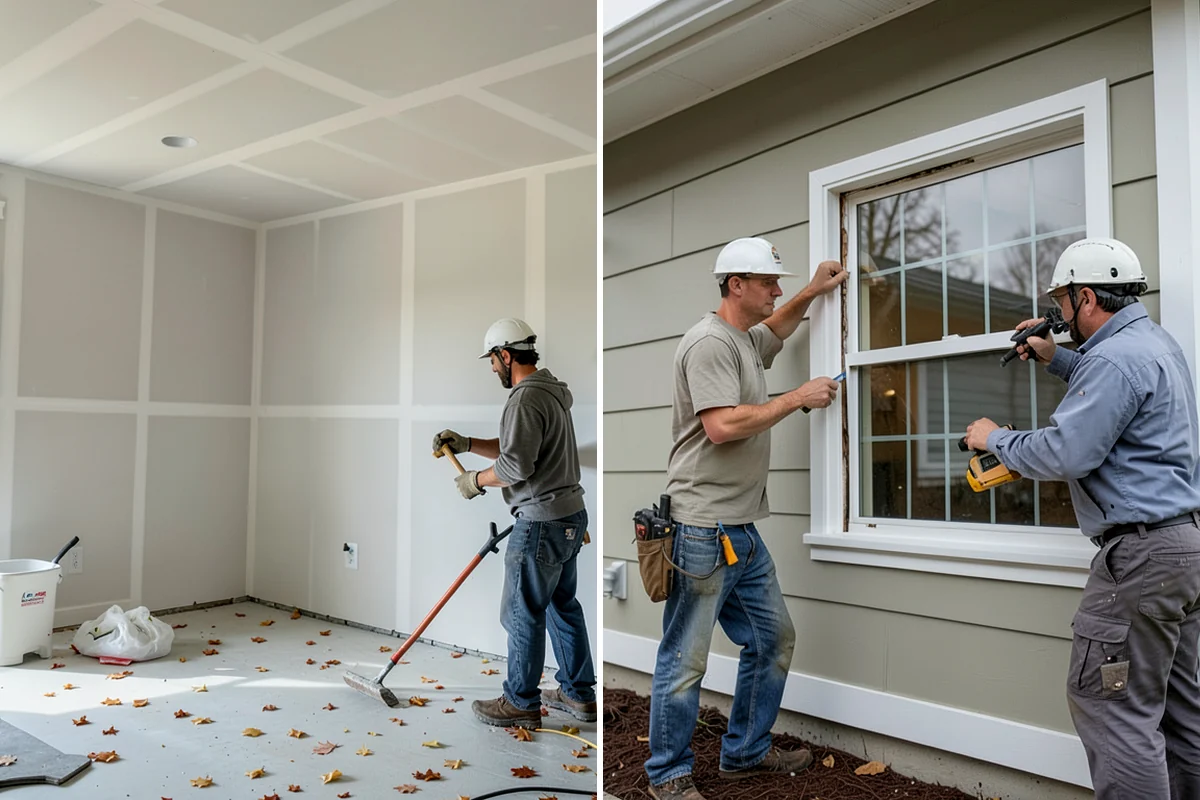 Basement Egress Window in DuPont, Pierce County, WA - Locate and size the egress opening