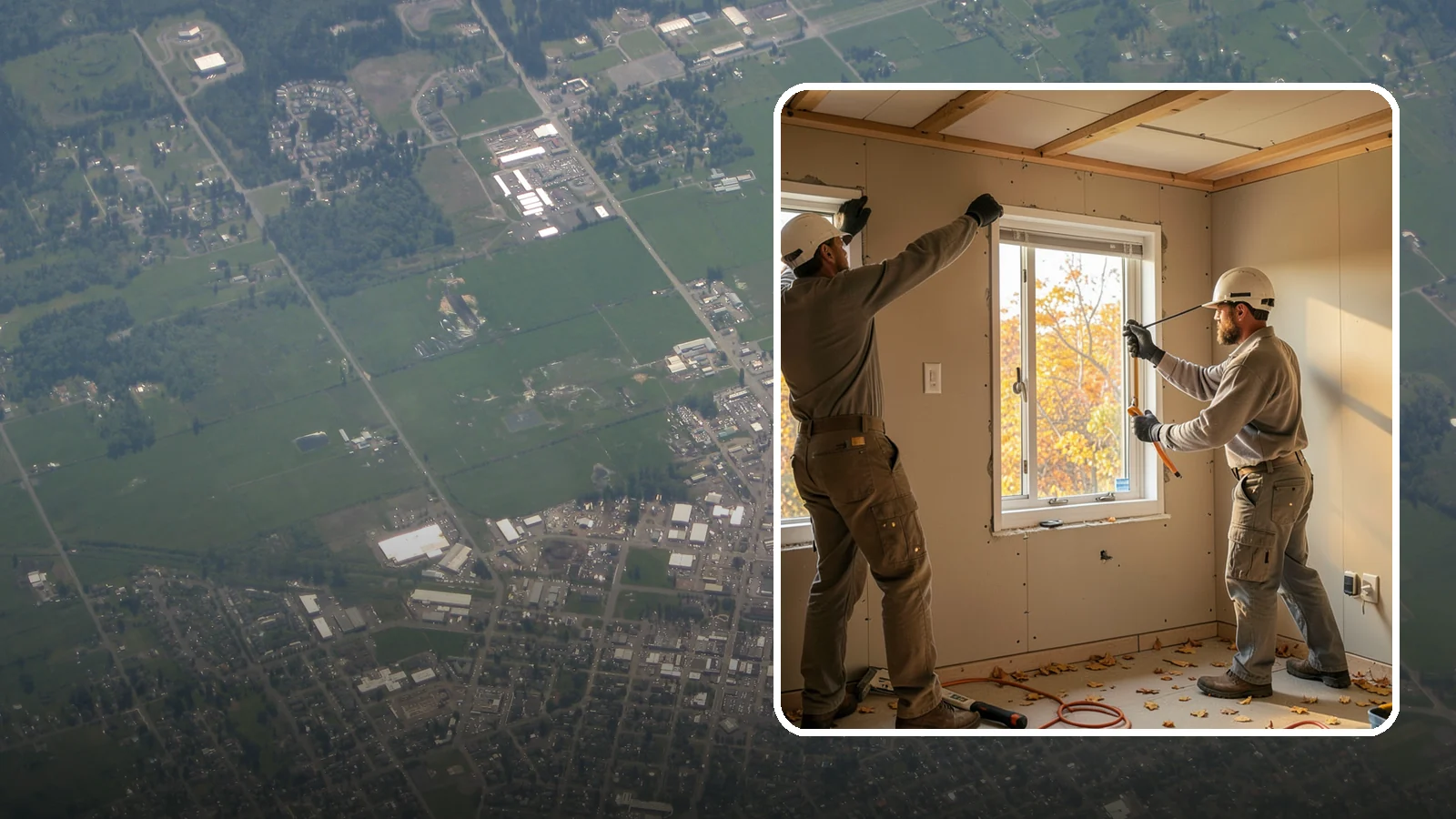 Basement Egress Window in Enumclaw, King County, WA - A basement egress window installation adds a code-required emergency exit and daylight to below-grade rooms.