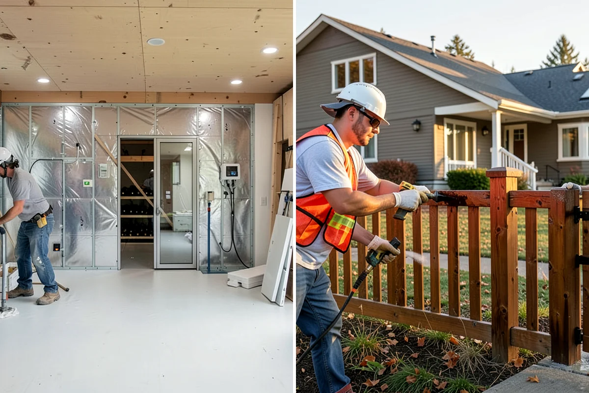 Basement Egress Window in Federal Way, King County, WA - Locate and size the egress opening