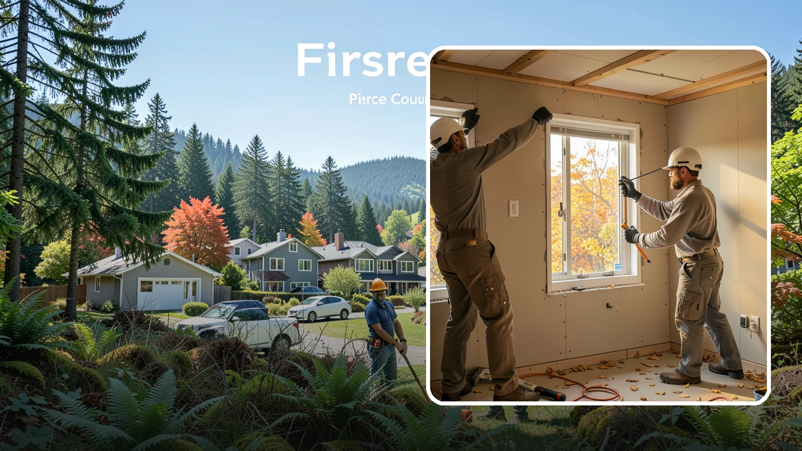 Basement Egress Window in Fircrest, Pierce County, WA - A basement egress window installation adds a code-required emergency exit and daylight to below-grade rooms.