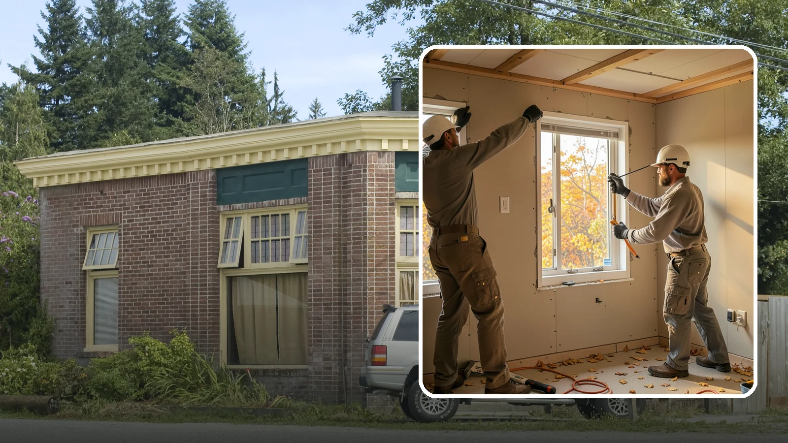 Basement Egress Window in Hamilton, Skagit County, WA - A basement egress window installation adds a code-required emergency exit and daylight to below-grade rooms.