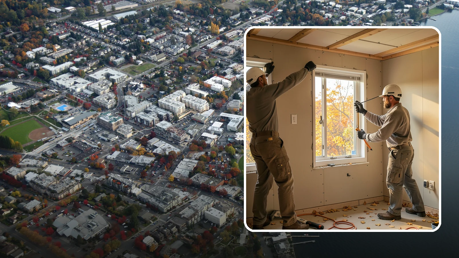 Basement Egress Window in Kirkland, King County, WA - A basement egress window installation adds a code-required emergency exit and daylight to below-grade rooms.