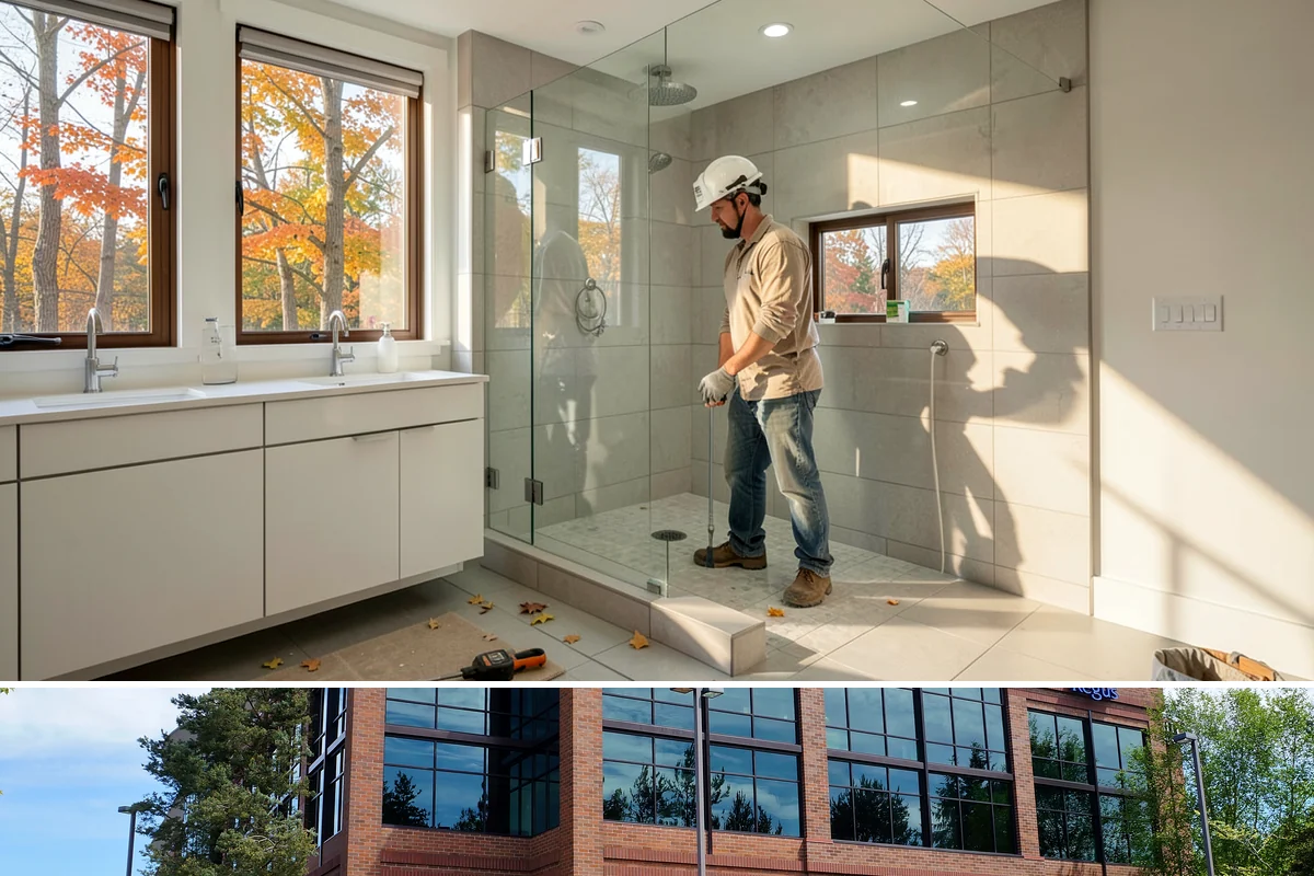 Basement Egress Window in Mountlake Terrace, Snohomish County, WA - We schedule the excavation and foundation cut during drier weather to keep the opening protected.