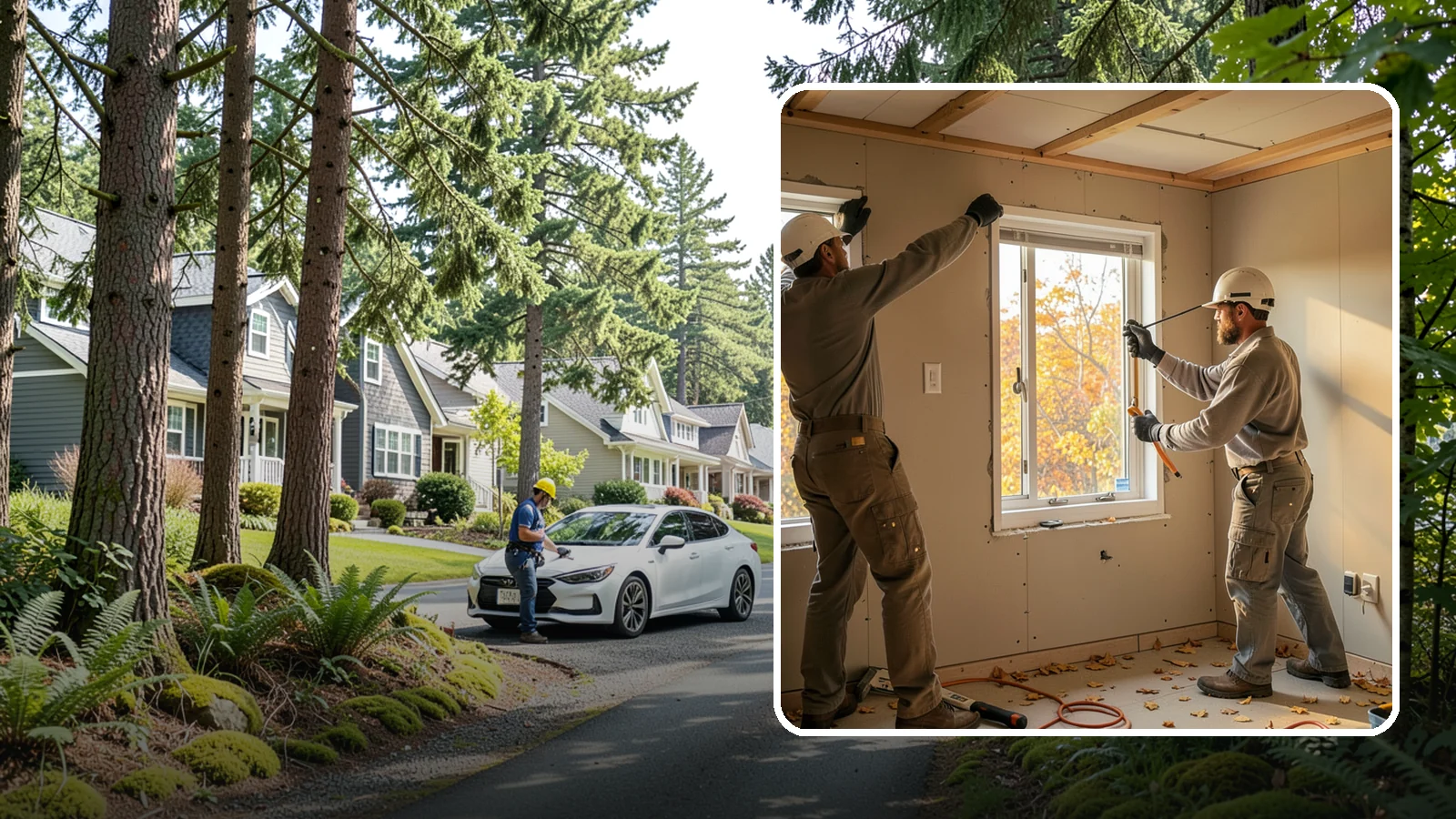 Basement Egress Window in Normandy Park, King County, WA - A basement egress window installation adds a code-required emergency exit and daylight to below-grade rooms.