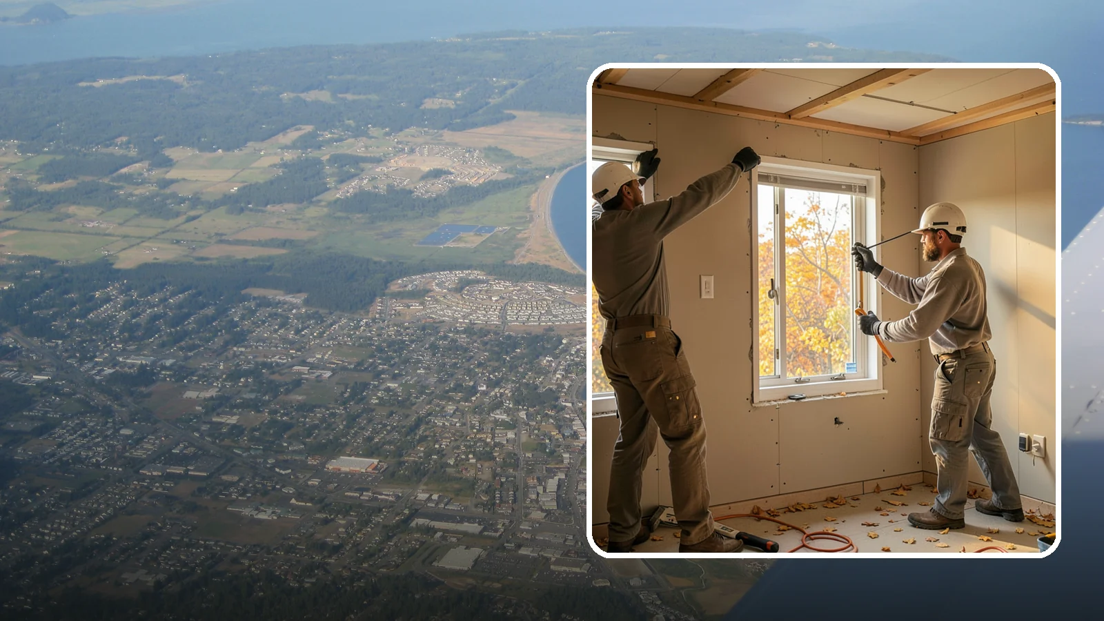 Basement Egress Window in Oak Harbor, Island County, WA - A basement egress window installation adds a code-required emergency exit and daylight to below-grade rooms.