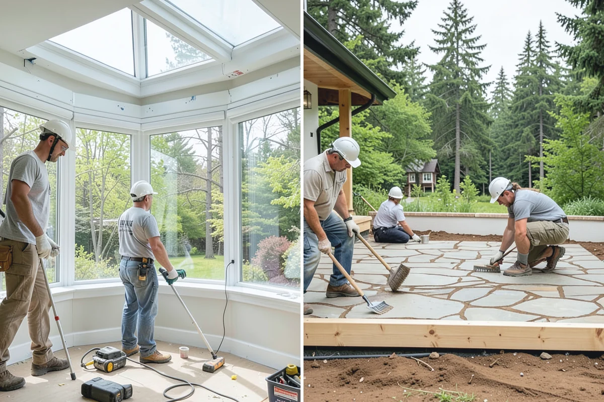 Basement Egress Window in Redmond, King County, WA - Locate and size the egress opening