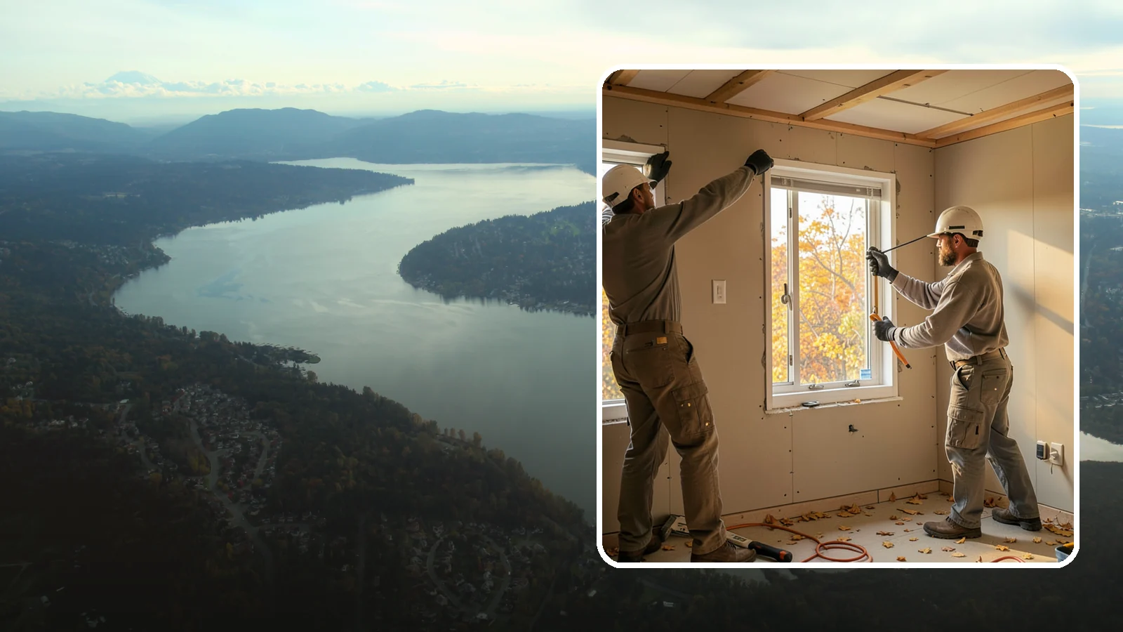 Basement Egress Window in Sammamish, King County, WA - A basement egress window installation adds a code-required emergency exit and daylight to below-grade rooms.