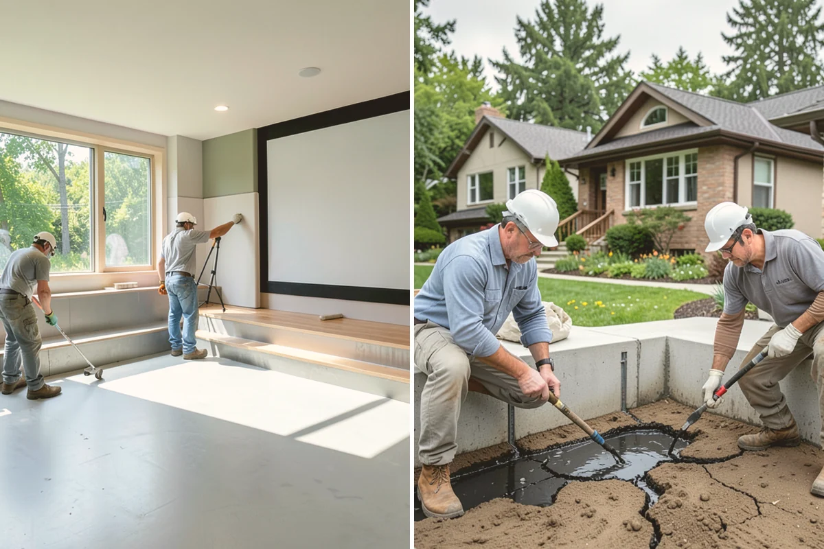 Basement Egress Window in Sammamish, King County, WA - Locate and size the egress opening