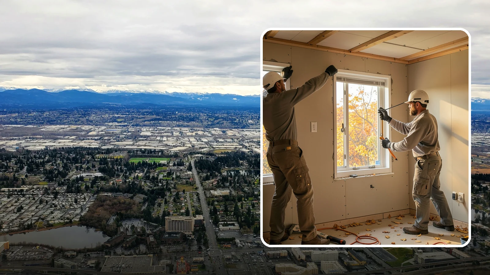 Basement Egress Window in SeaTac, King County, WA - A basement egress window installation adds a code-required emergency exit and daylight to below-grade rooms.
