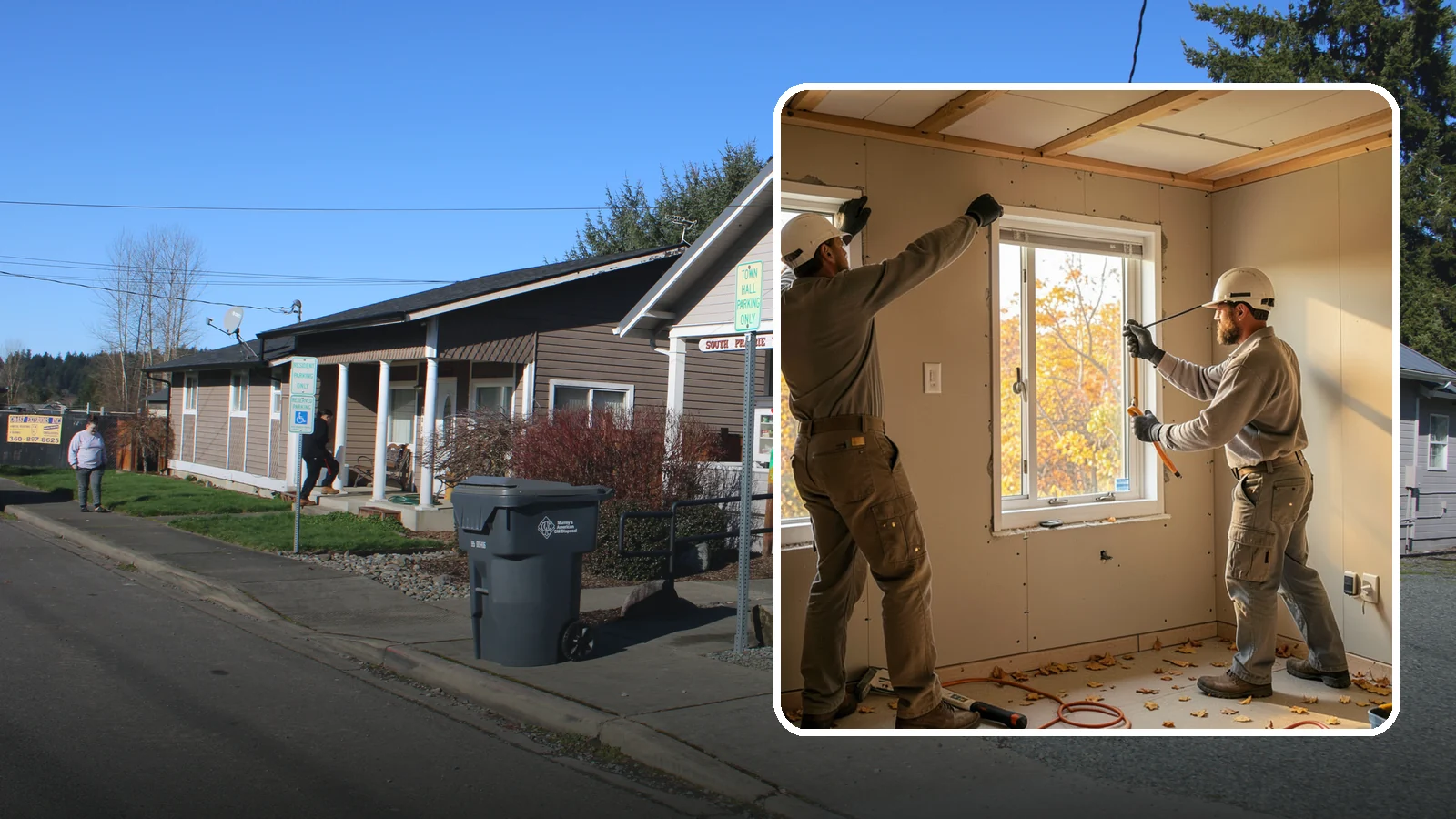 Basement Egress Window in South Prairie, Pierce County, WA - A basement egress window installation adds a code-required emergency exit and daylight to below-grade rooms.