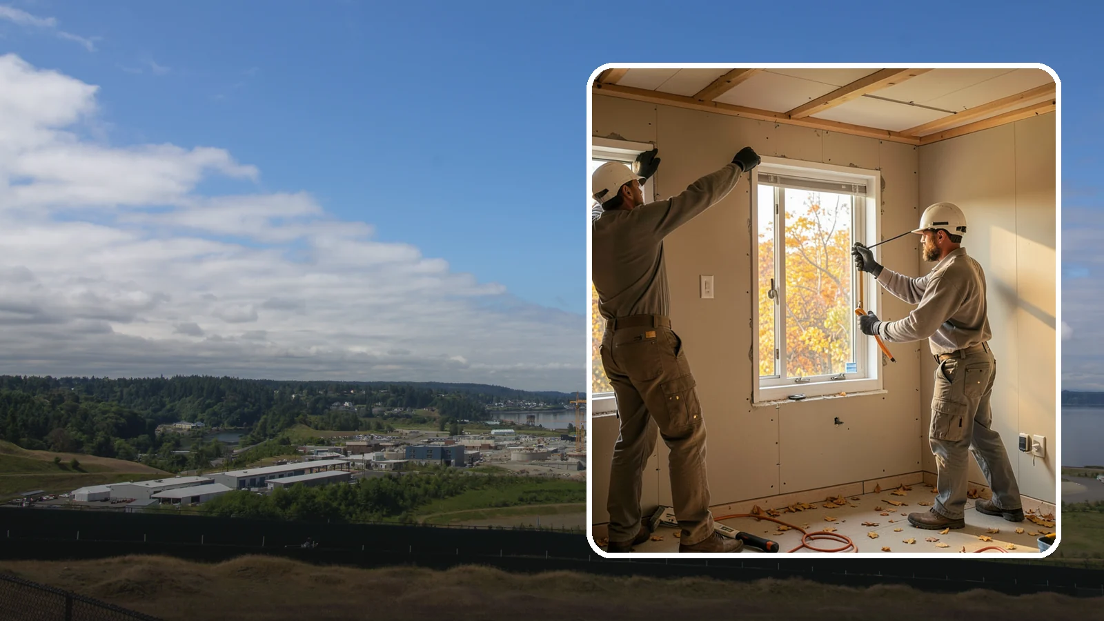 Basement Egress Window in University Place, Pierce County, WA - A basement egress window installation adds a code-required emergency exit and daylight to below-grade rooms.