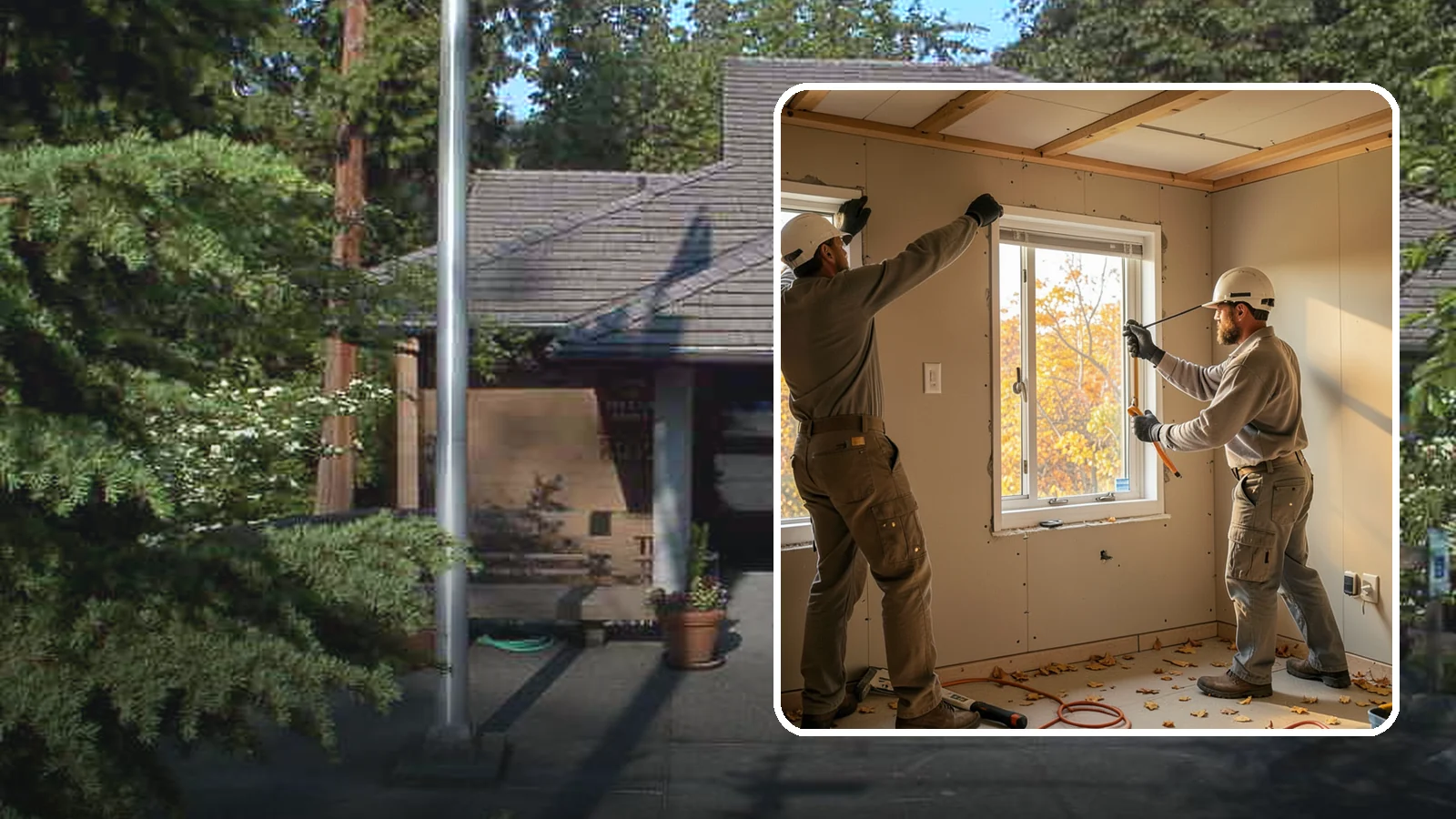 Basement Egress Window in Yarrow Point, King County, WA - A basement egress window installation adds a code-required emergency exit and daylight to below-grade rooms.