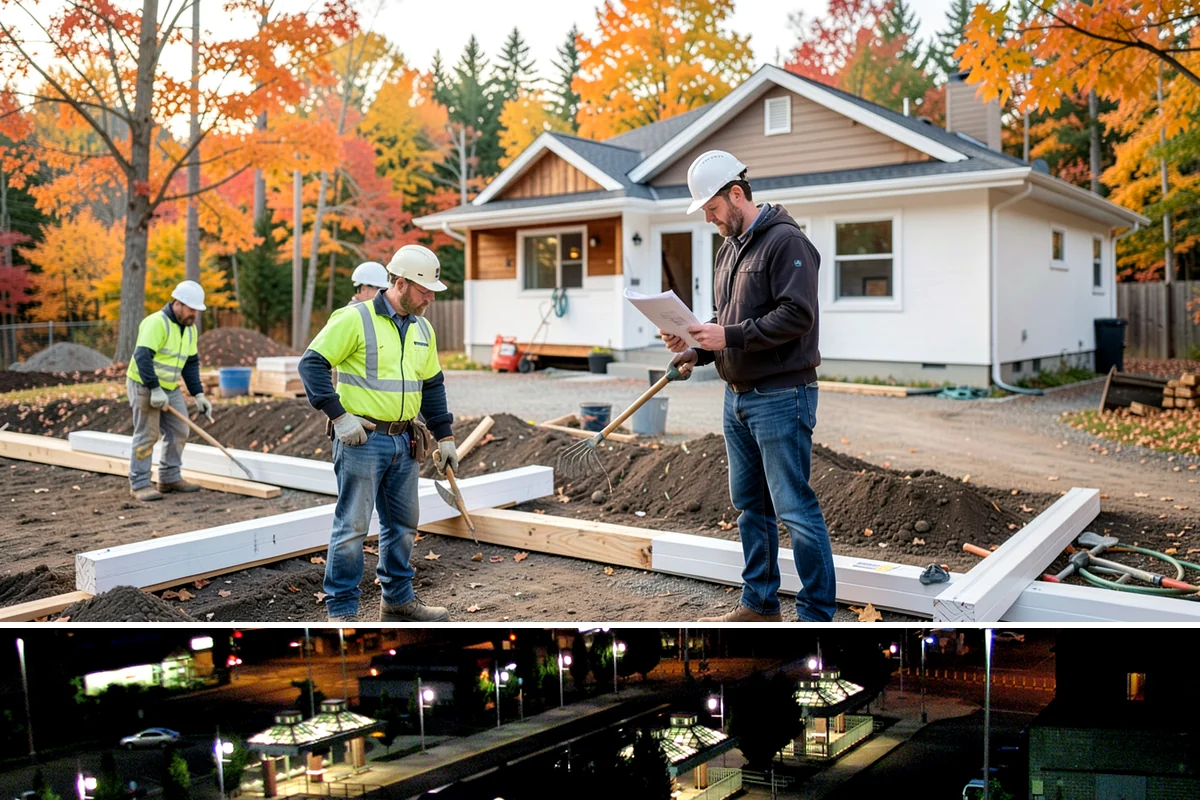 Basement Finishing in Auburn, King County, WA - Interior basement finishing can proceed year-round, making it a productive project through the rainy winter months.