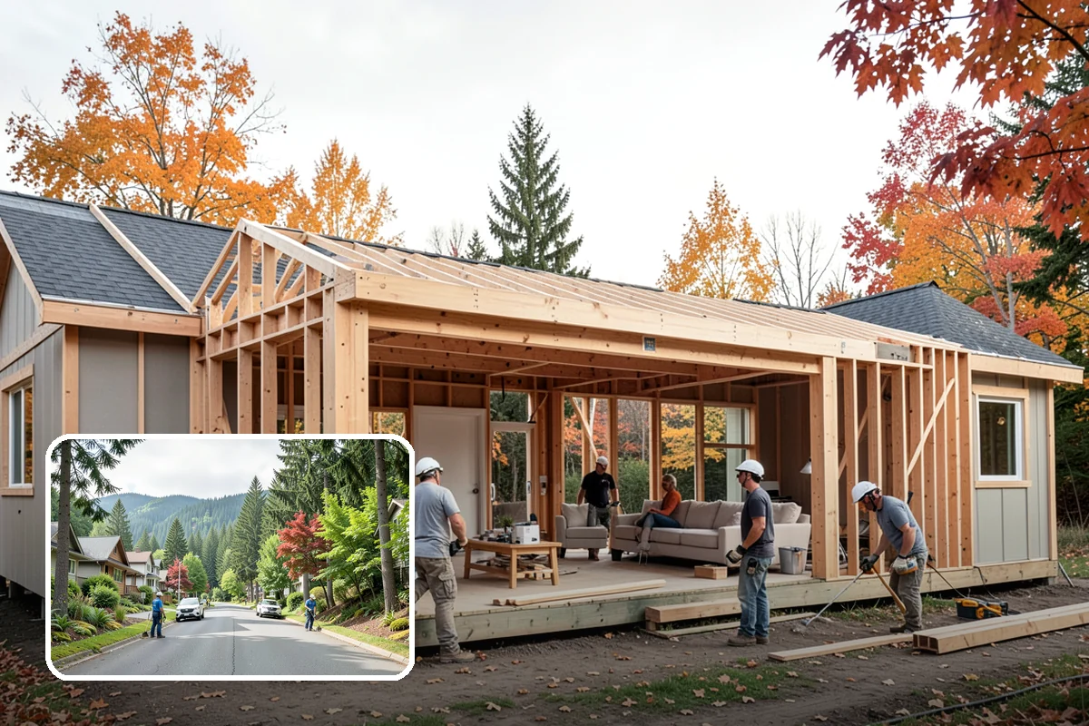 Basement Finishing in Darrington, Snohomish County, WA - Adds low-cost living space within your existing footprint