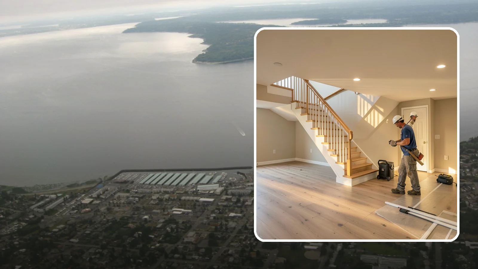 Basement Finishing in Des Moines, King County, WA - Basement finishing transforms unfinished below-grade space into comfortable, code-compliant living area.