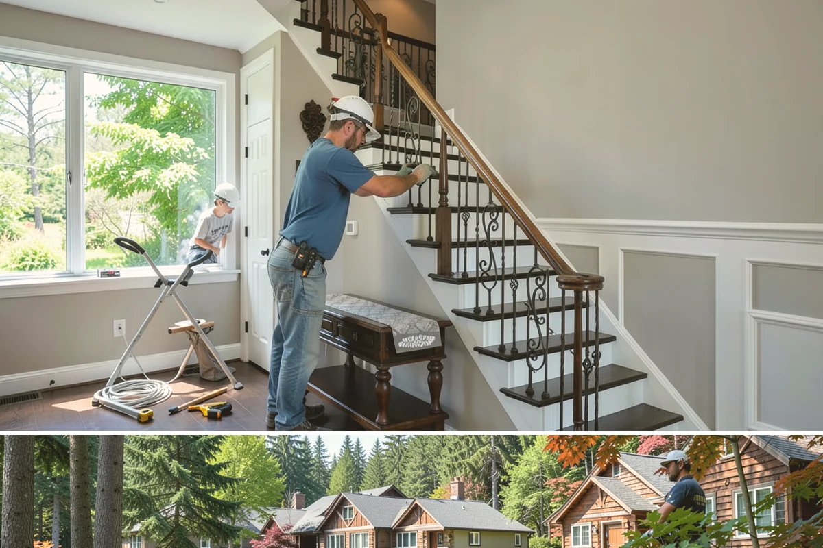 Basement Finishing in Edgewood, Pierce County, WA - Interior basement finishing can proceed year-round, making it a productive project through the rainy winter months.