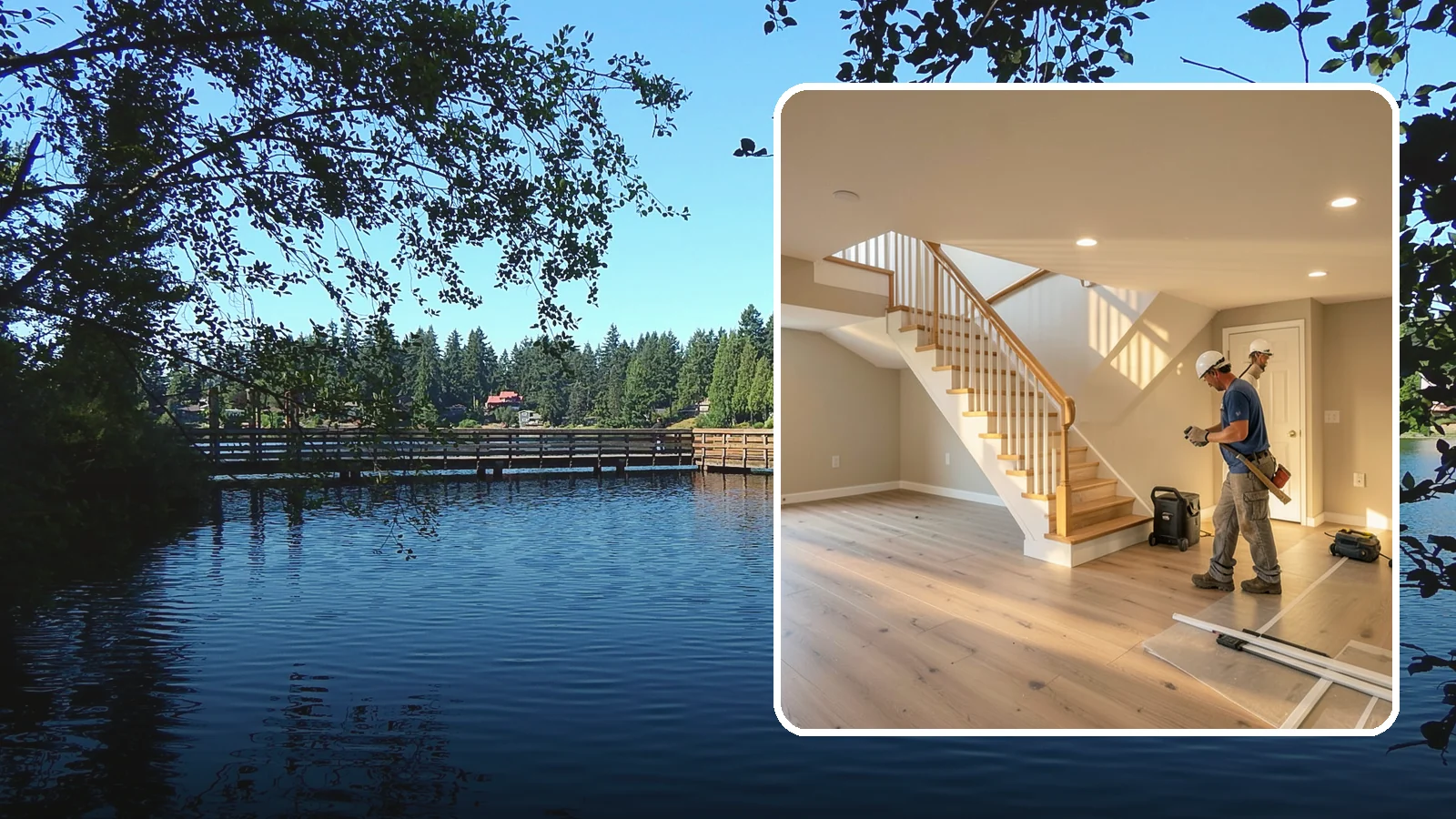 Basement Finishing in Federal Way, King County, WA - Basement finishing transforms unfinished below-grade space into comfortable, code-compliant living area.
