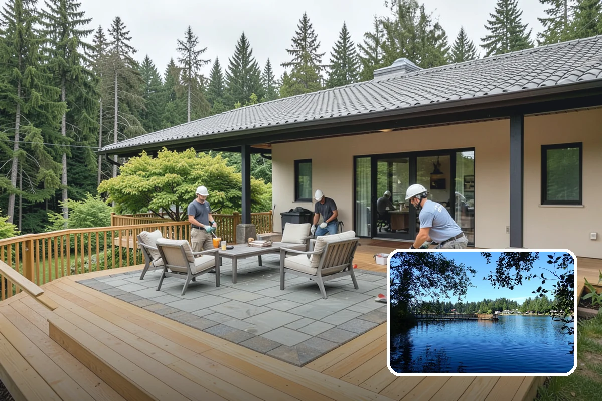 Basement Finishing in Federal Way, King County, WA - Adds low-cost living space within your existing footprint