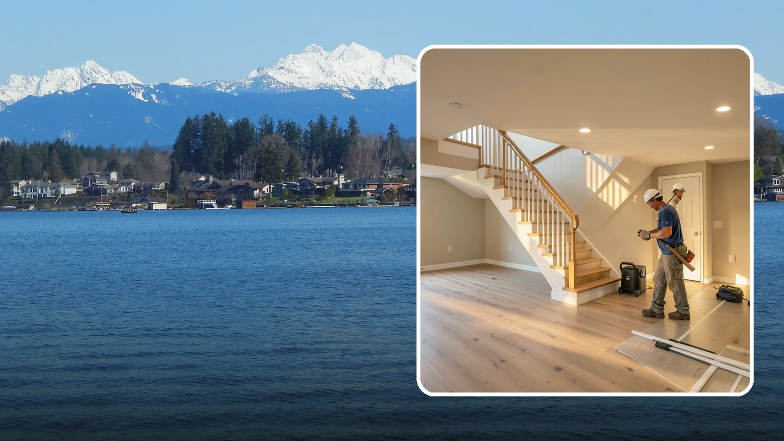 Basement Finishing in Lake Stevens, Snohomish County, WA - Basement finishing transforms unfinished below-grade space into comfortable, code-compliant living area.