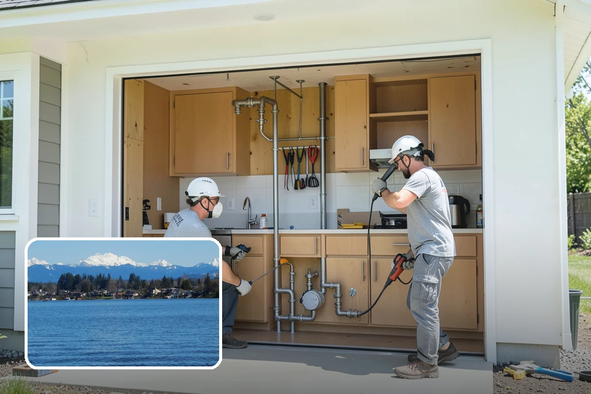 Basement Finishing in Lake Stevens, Snohomish County, WA - Adds low-cost living space within your existing footprint