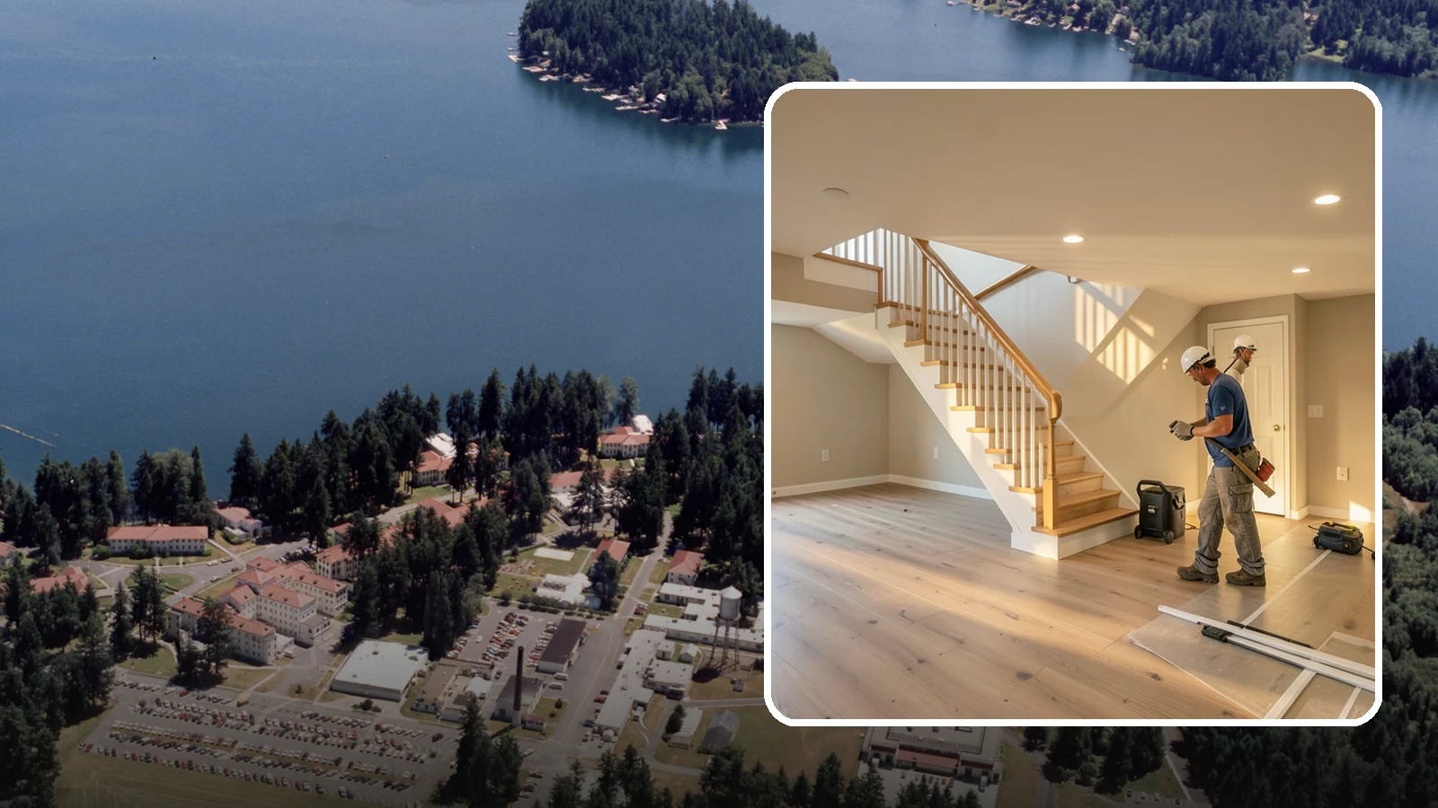 Basement Finishing in Lakewood, Pierce County, WA - Basement finishing transforms unfinished below-grade space into comfortable, code-compliant living area.