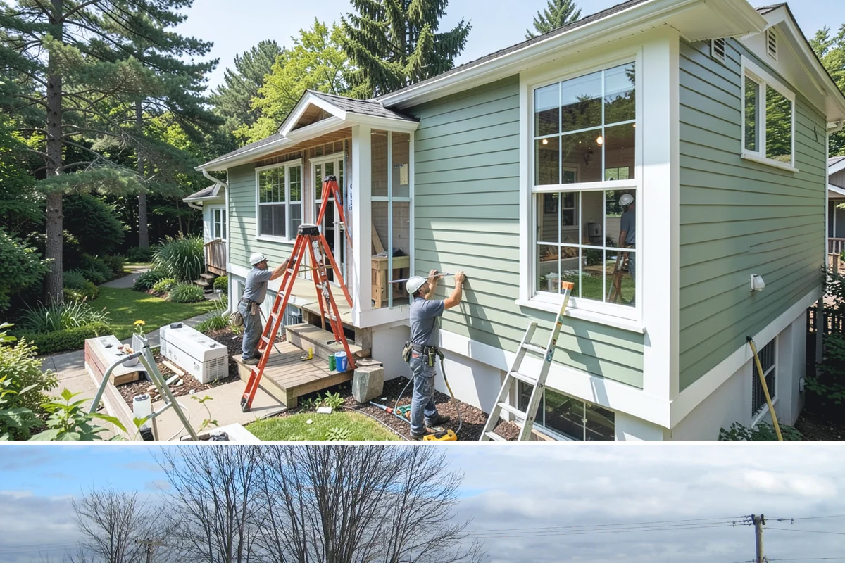 Basement Finishing in Langley, Island County, WA - Interior basement finishing can proceed year-round, making it a productive project through the rainy winter months.