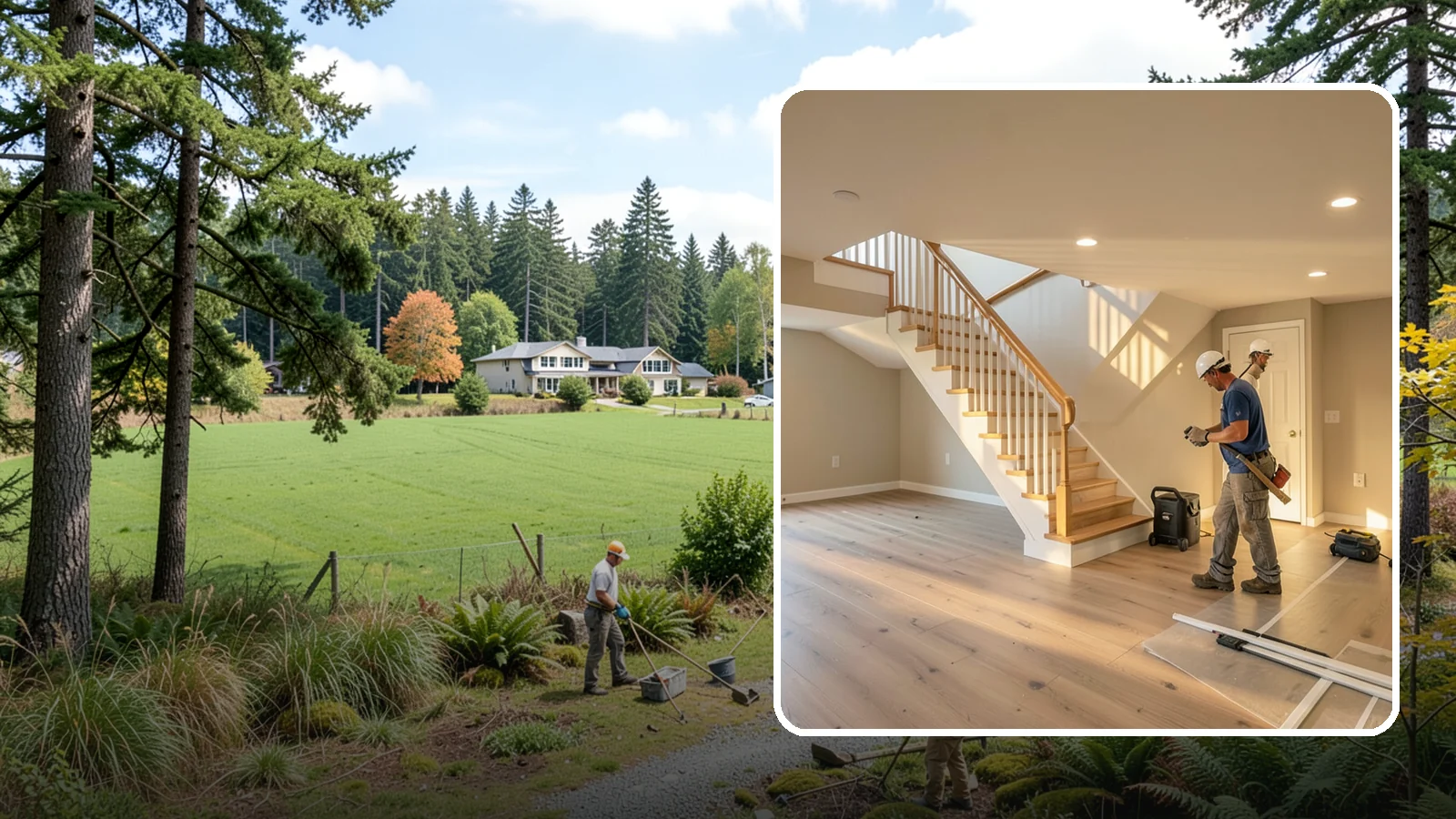 Basement Finishing in Lyman, Skagit County, WA - Basement finishing transforms unfinished below-grade space into comfortable, code-compliant living area.