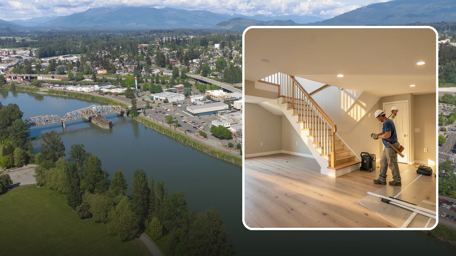 Basement Finishing in Mount Vernon, Skagit County, WA - Basement finishing transforms unfinished below-grade space into comfortable, code-compliant living area.