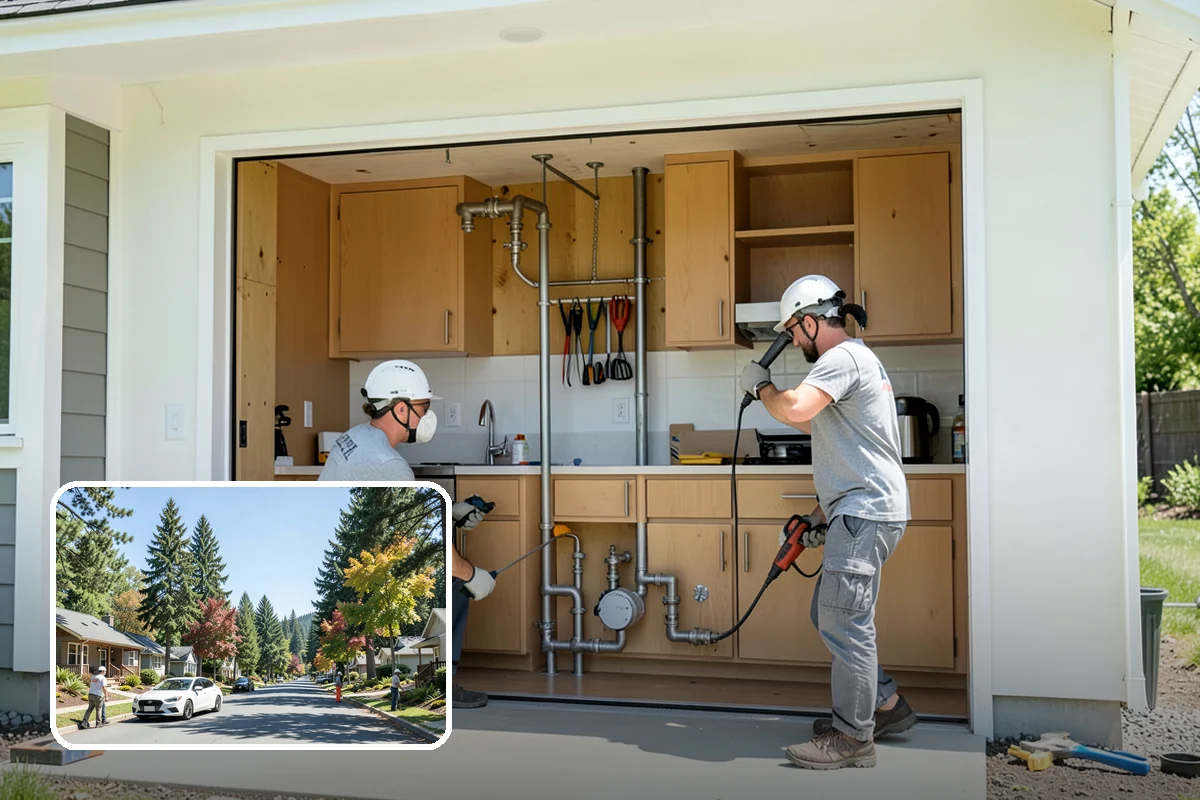 Basement Finishing in Orting, Pierce County, WA - Adds low-cost living space within your existing footprint