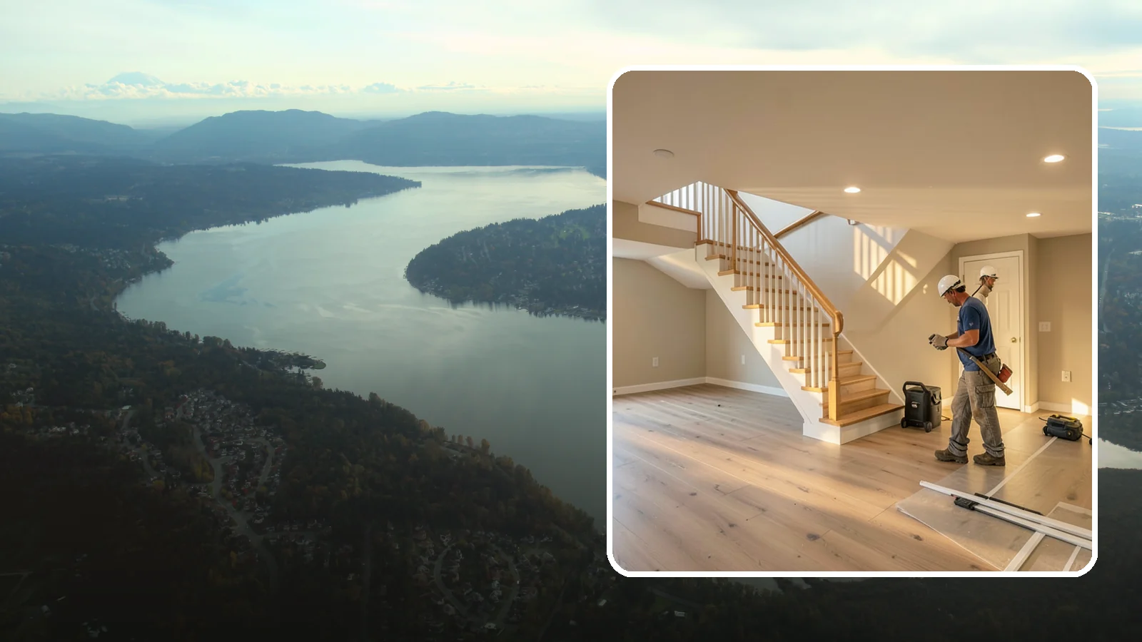 Basement Finishing in Sammamish, King County, WA - Basement finishing transforms unfinished below-grade space into comfortable, code-compliant living area.